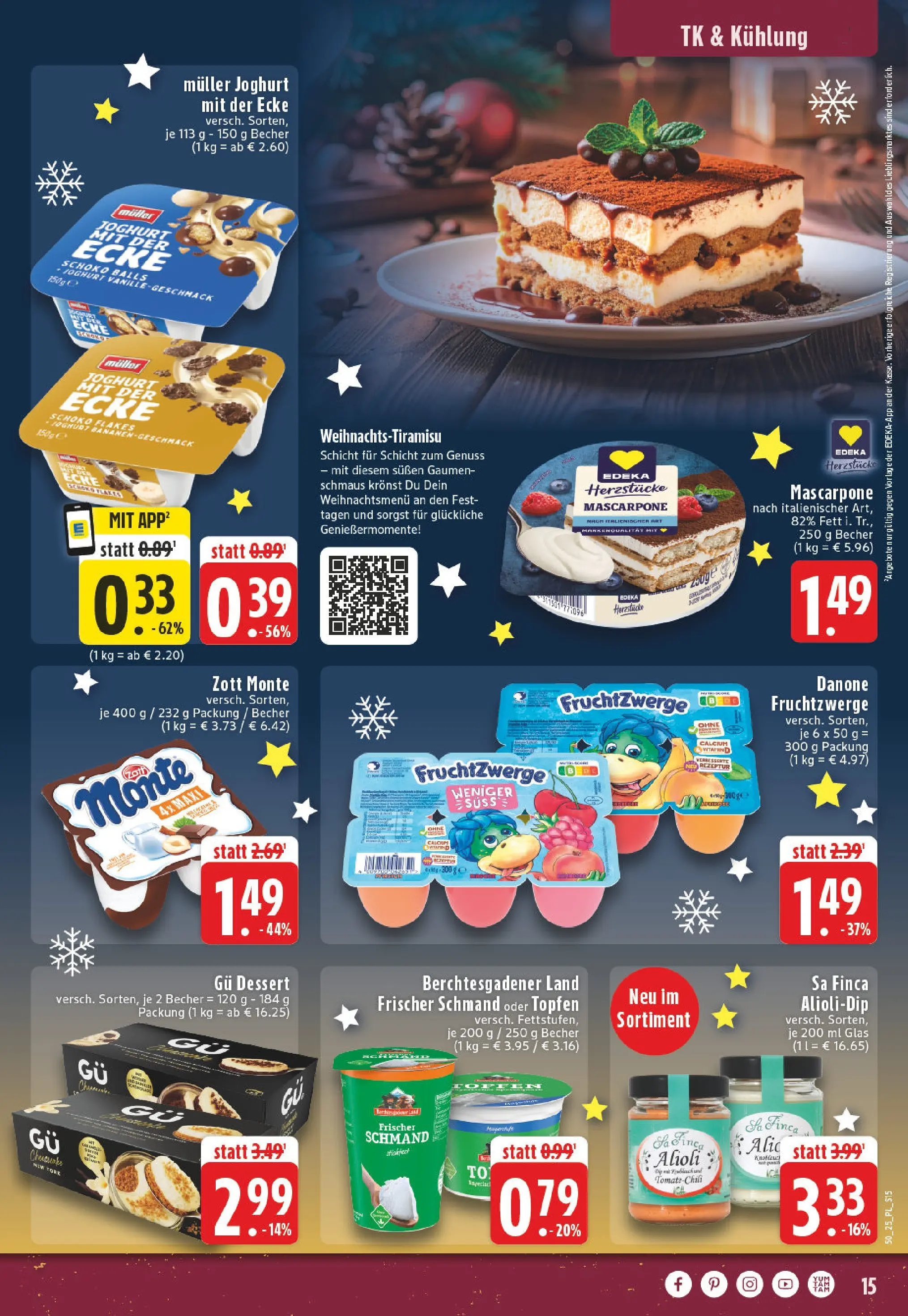 Edeka prospekt Eschweiler-Dürwiß	 (ab 07.12.2025) » Angebote Online | Seite: 15