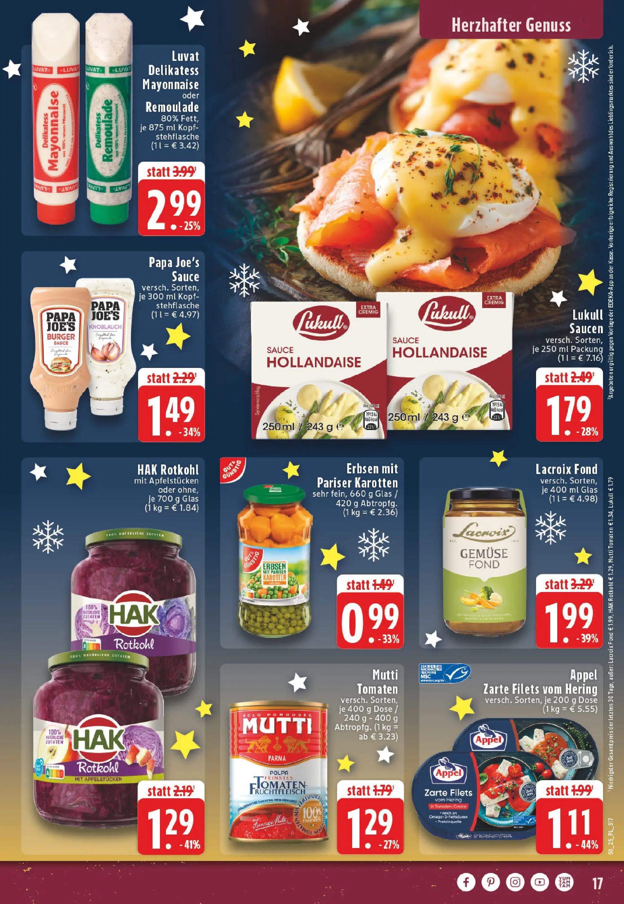 Edeka prospekt Eschweiler-Dürwiß	 (ab 07.12.2025) » Angebote Online | Seite: 17