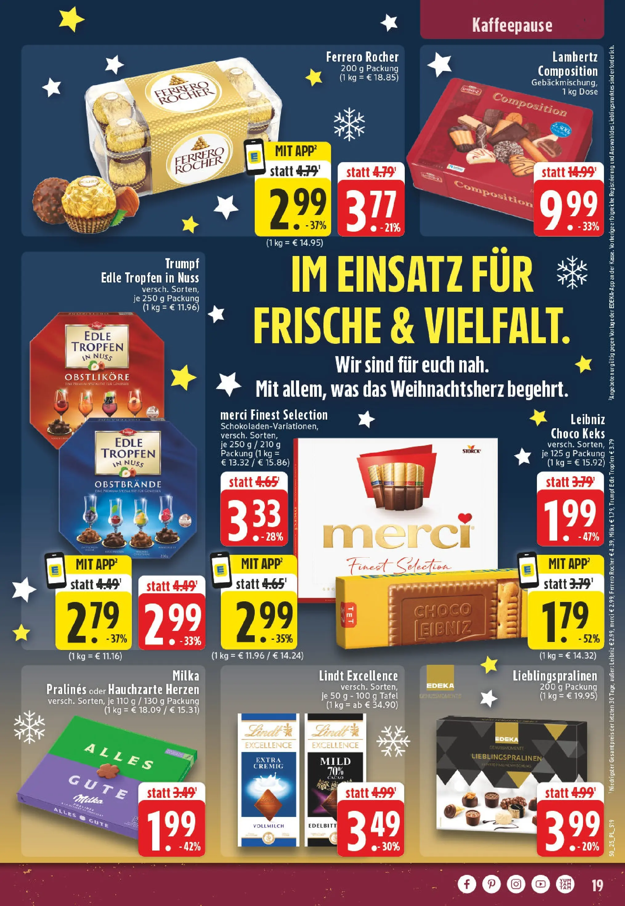 Edeka prospekt Eschweiler-Dürwiß	 (ab 07.12.2025) » Angebote Online | Seite: 19