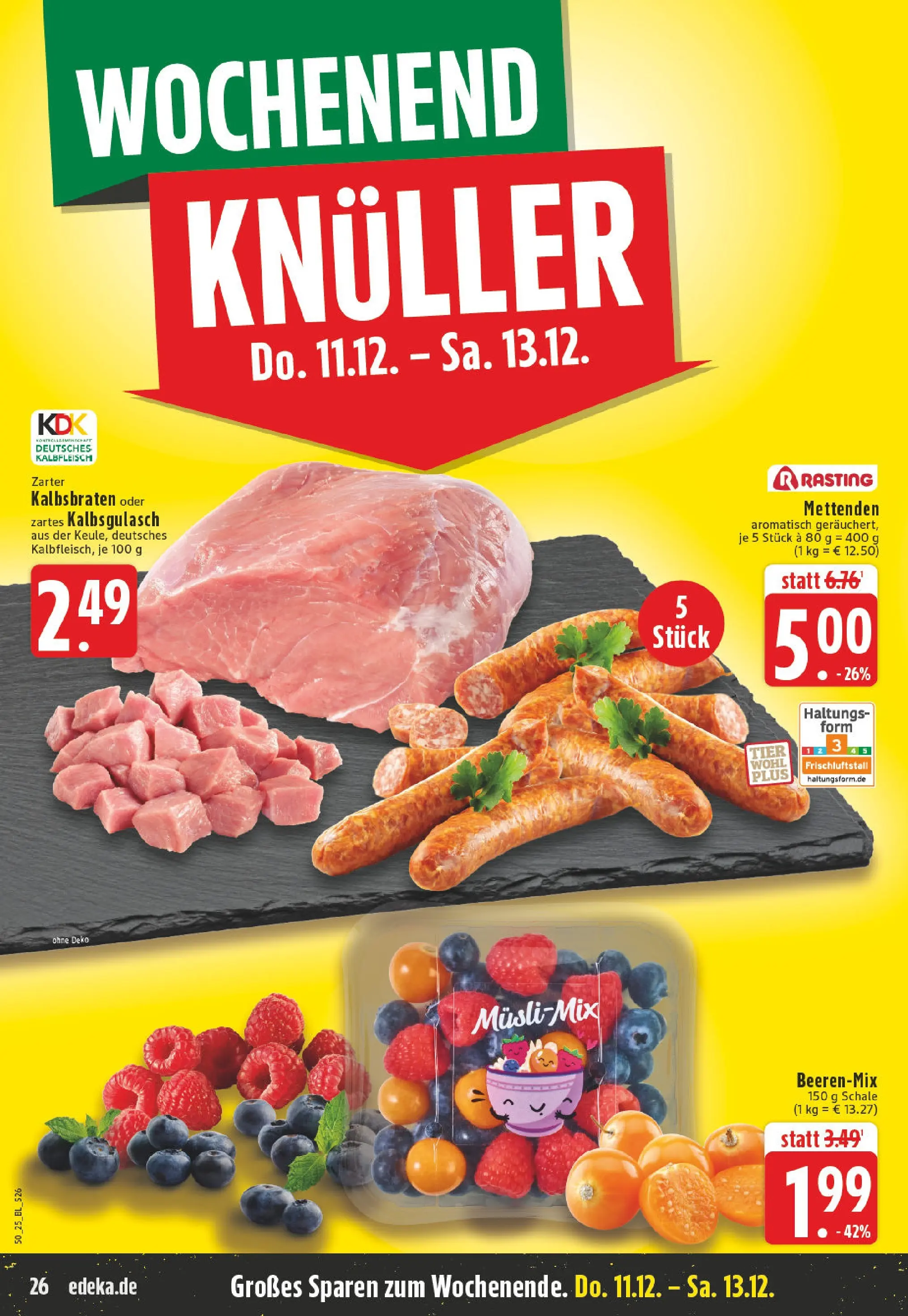 Edeka prospekt Münster	 (ab 07.12.2025) » Angebote Online | Seite: 26