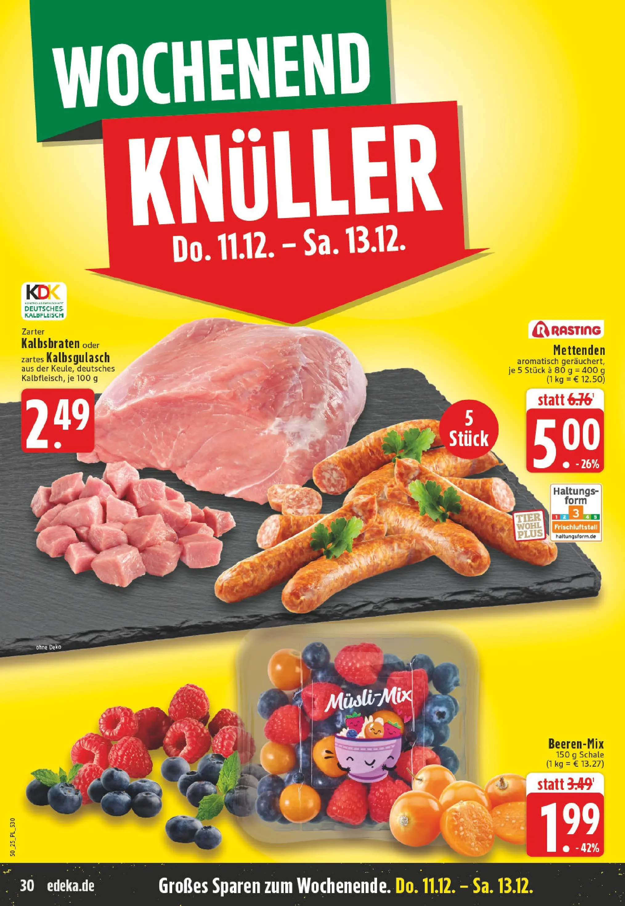 Edeka prospekt Eschweiler-Dürwiß	 (ab 07.12.2025) » Angebote Online | Seite: 30