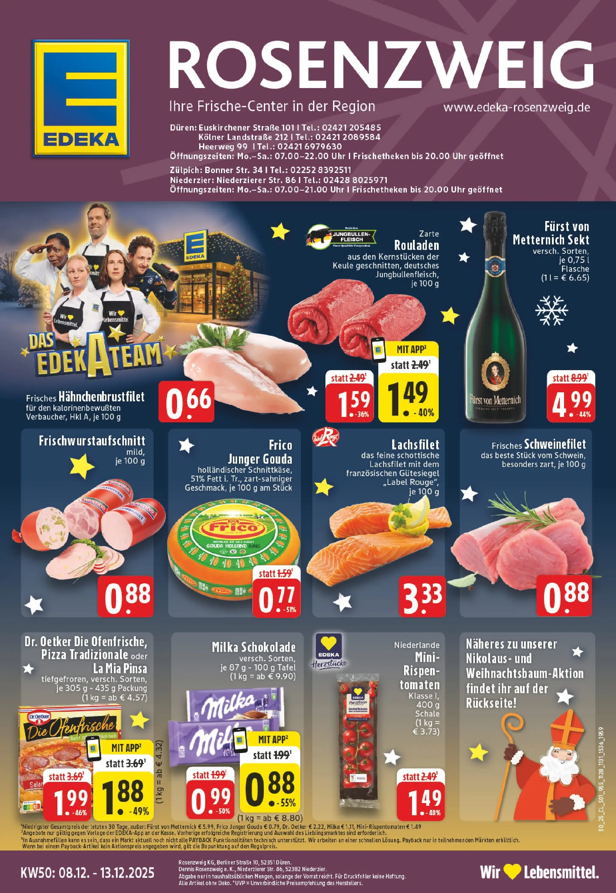 Edeka prospekt Düren	 (ab 07.12.2025) » Angebote Online | Seite: 1