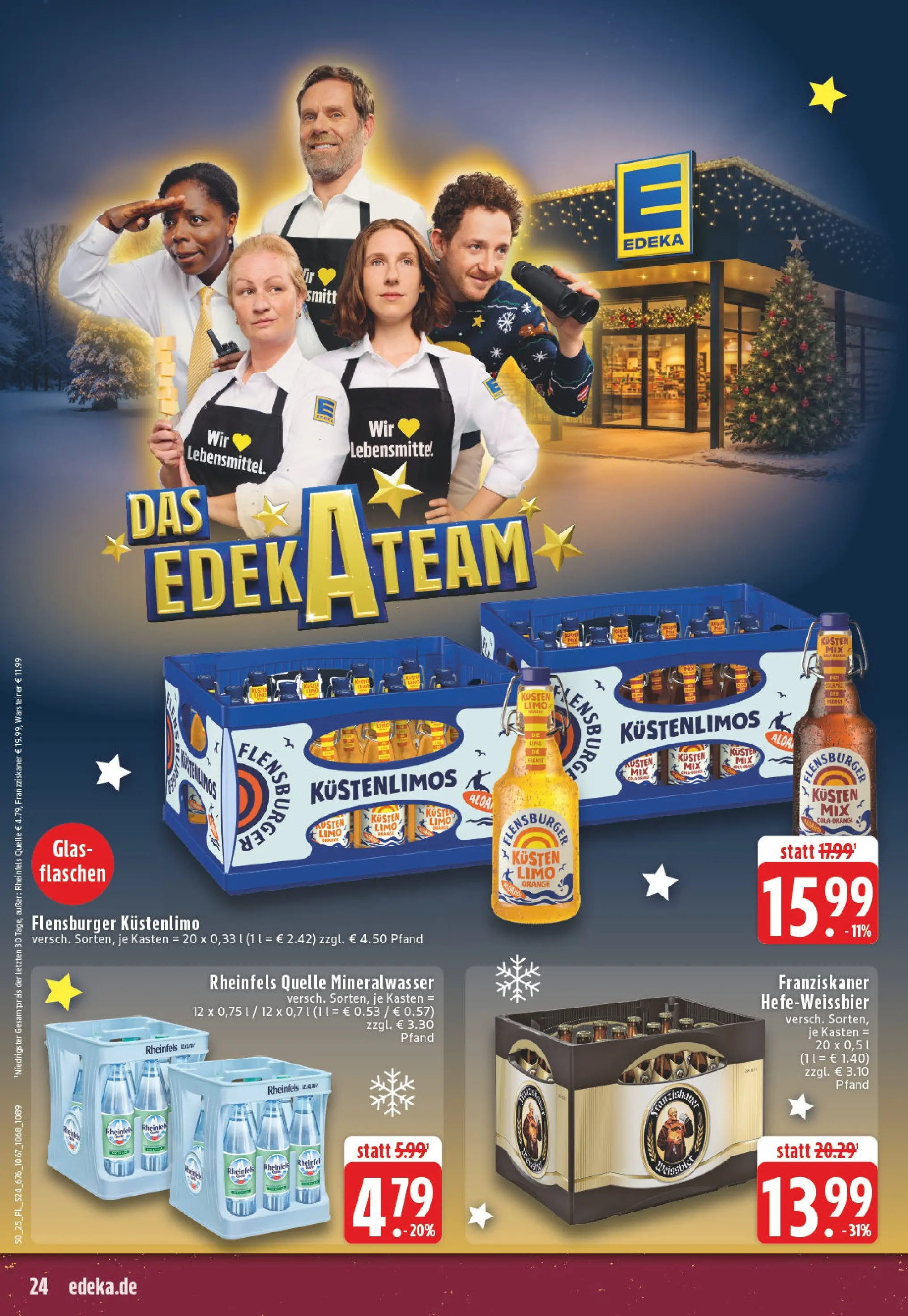 Edeka prospekt Titz	 (ab 07.12.2025) » Angebote Online | Seite: 24