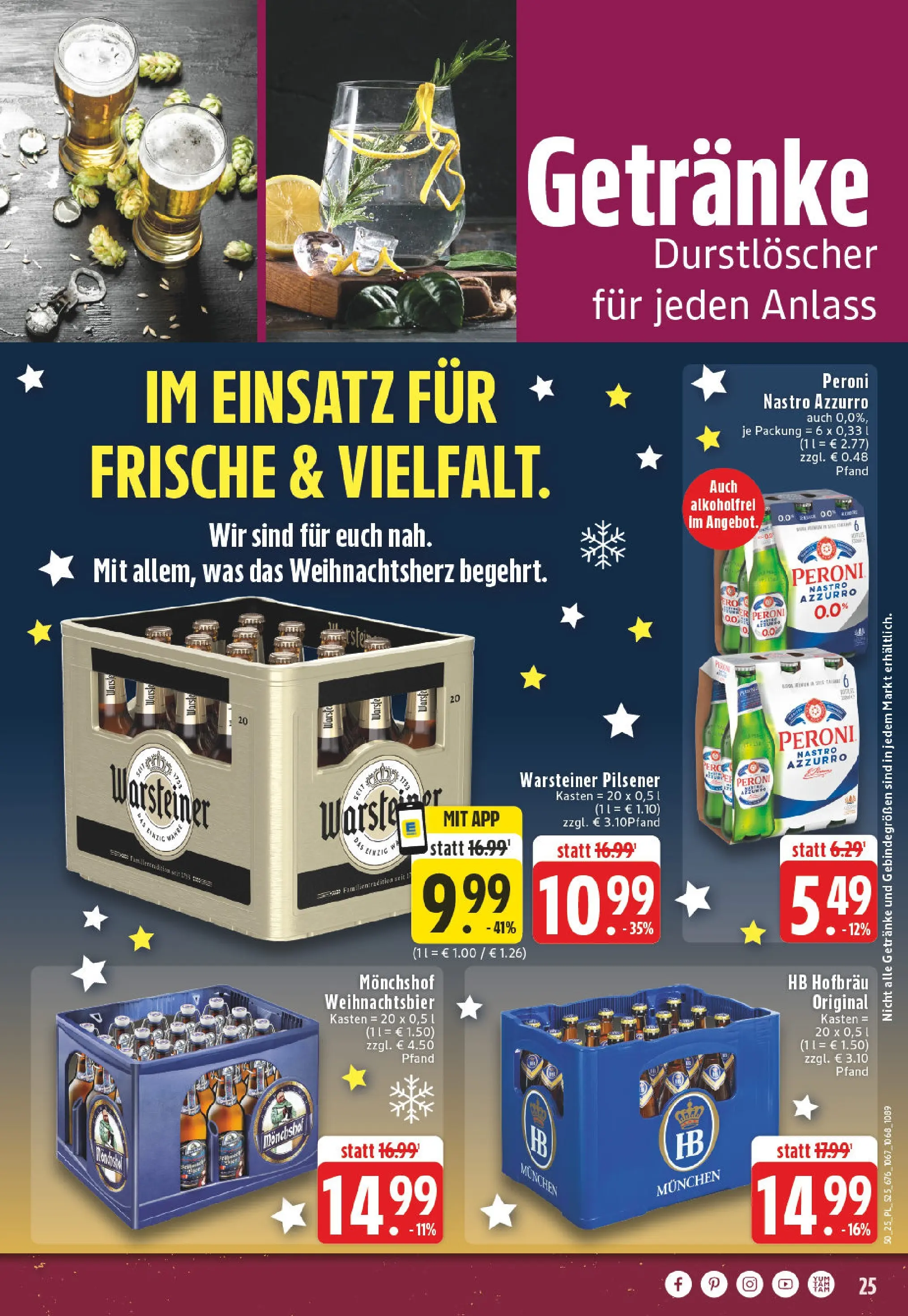 Edeka prospekt Titz	 (ab 07.12.2025) » Angebote Online | Seite: 25