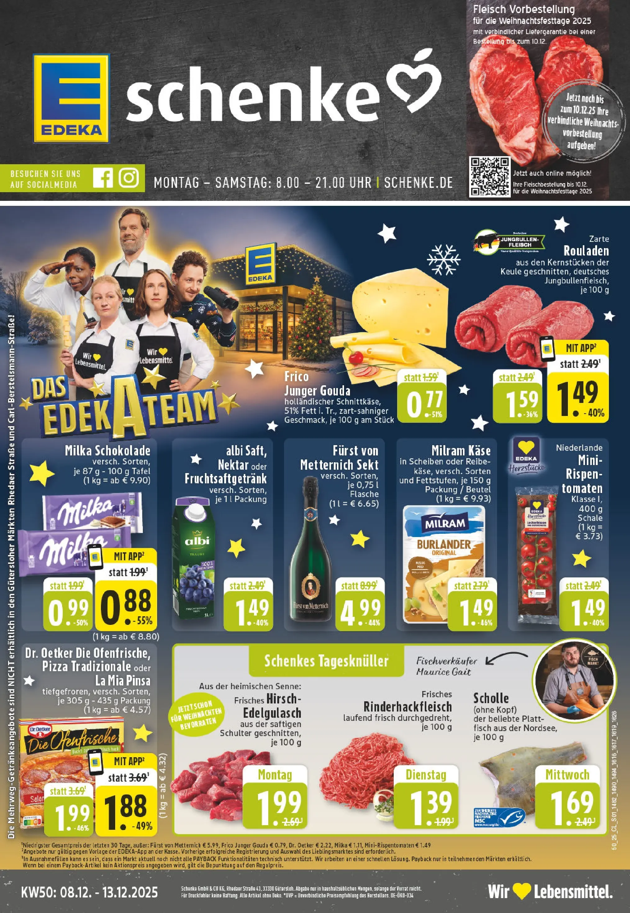 Edeka prospekt Harsewinkel	 (ab 07.12.2025) » Angebote Online | Seite: 1