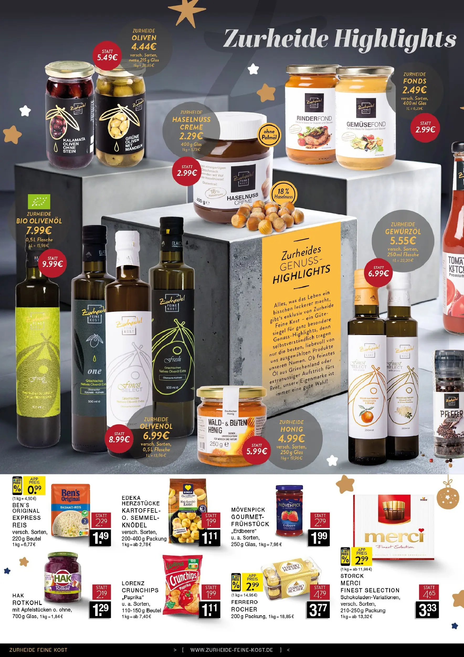 Edeka prospekt Oberhausen	 (ab 07.12.2025) » Angebote Online | Seite: 6 | Produkte: Merci, Olivenol, Mandeln, Chips