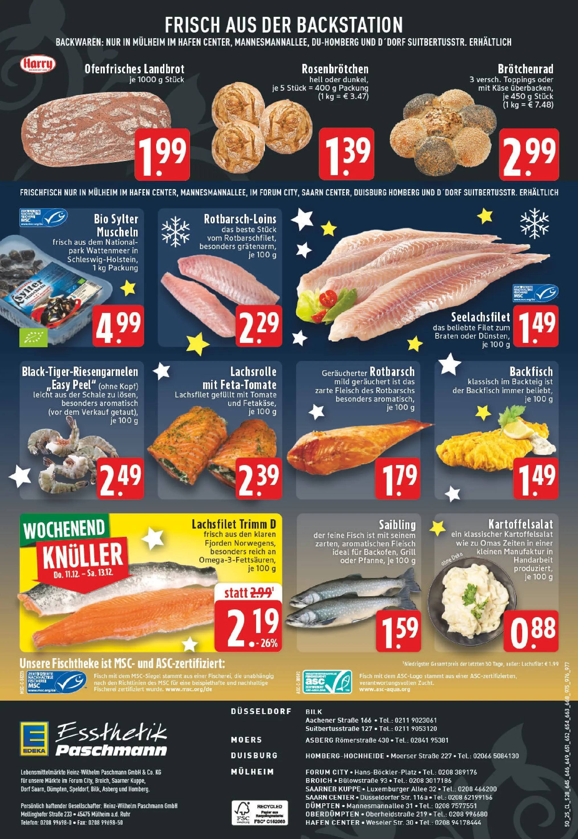 Edeka prospekt Duisburg Homberg-Hochheide	 (ab 07.12.2025) » Angebote Online | Seite: 30 | Produkte: Grill, Käse, Fisch, Telefon