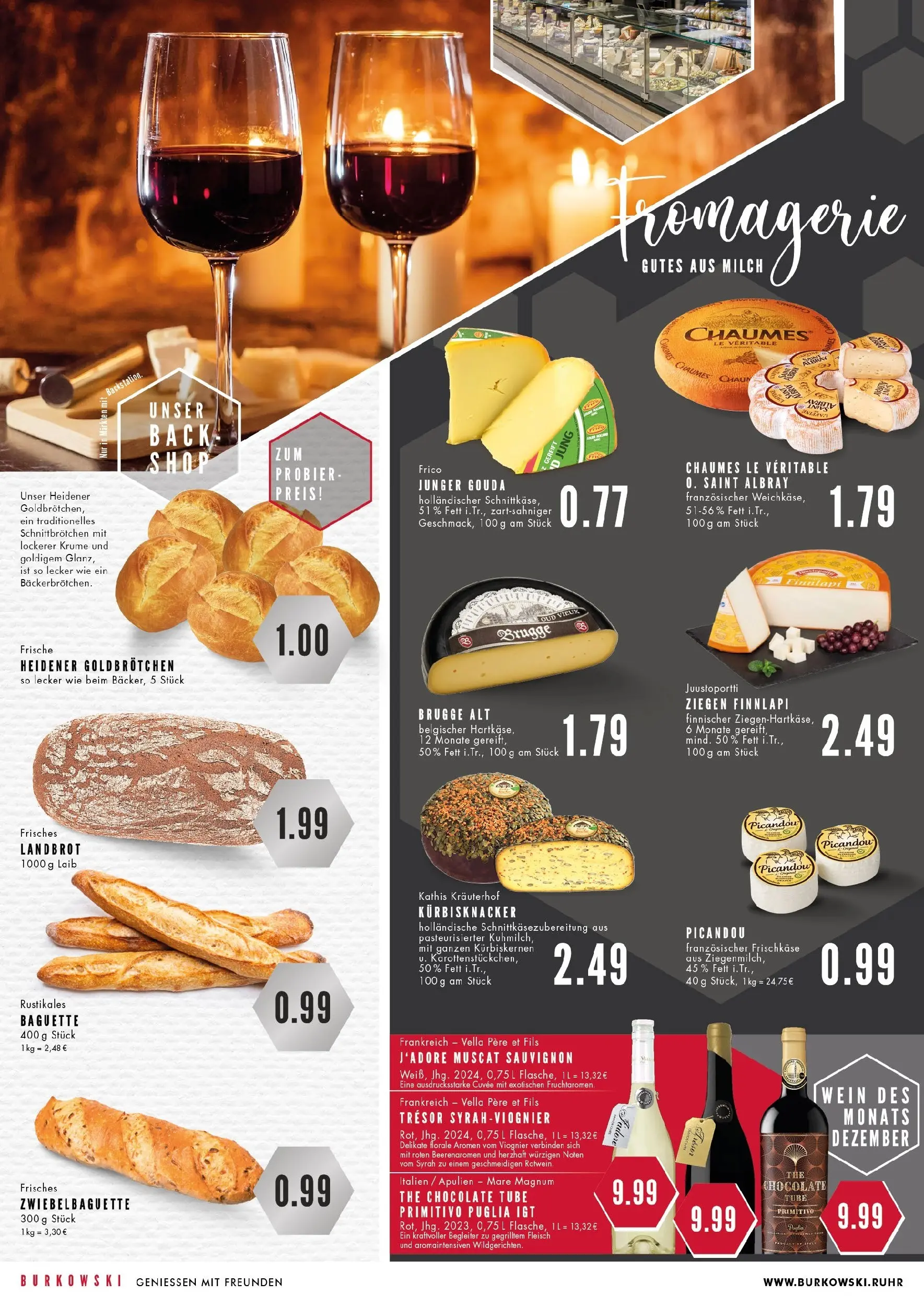 Edeka prospekt Essen	 (ab 08.12.2025) » Angebote Online | Seite: 2 | Produkte: Rotwein, Gouda, Fleisch, Frischkase
