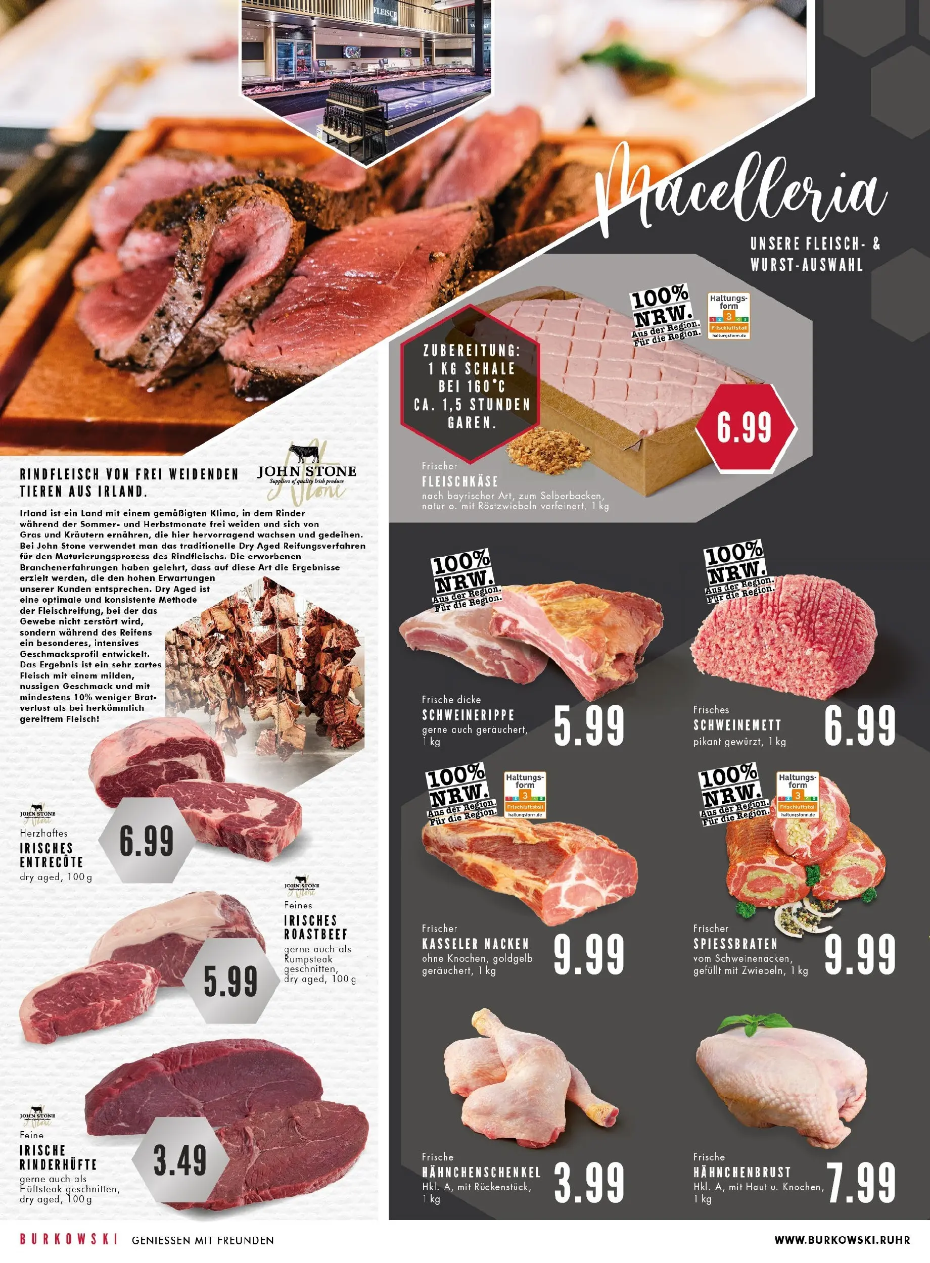 Edeka prospekt Essen	 (ab 08.12.2025) » Angebote Online | Seite: 4 | Produkte: Kasseler nacken, Wurst, Fleisch, Hahnchenbrust