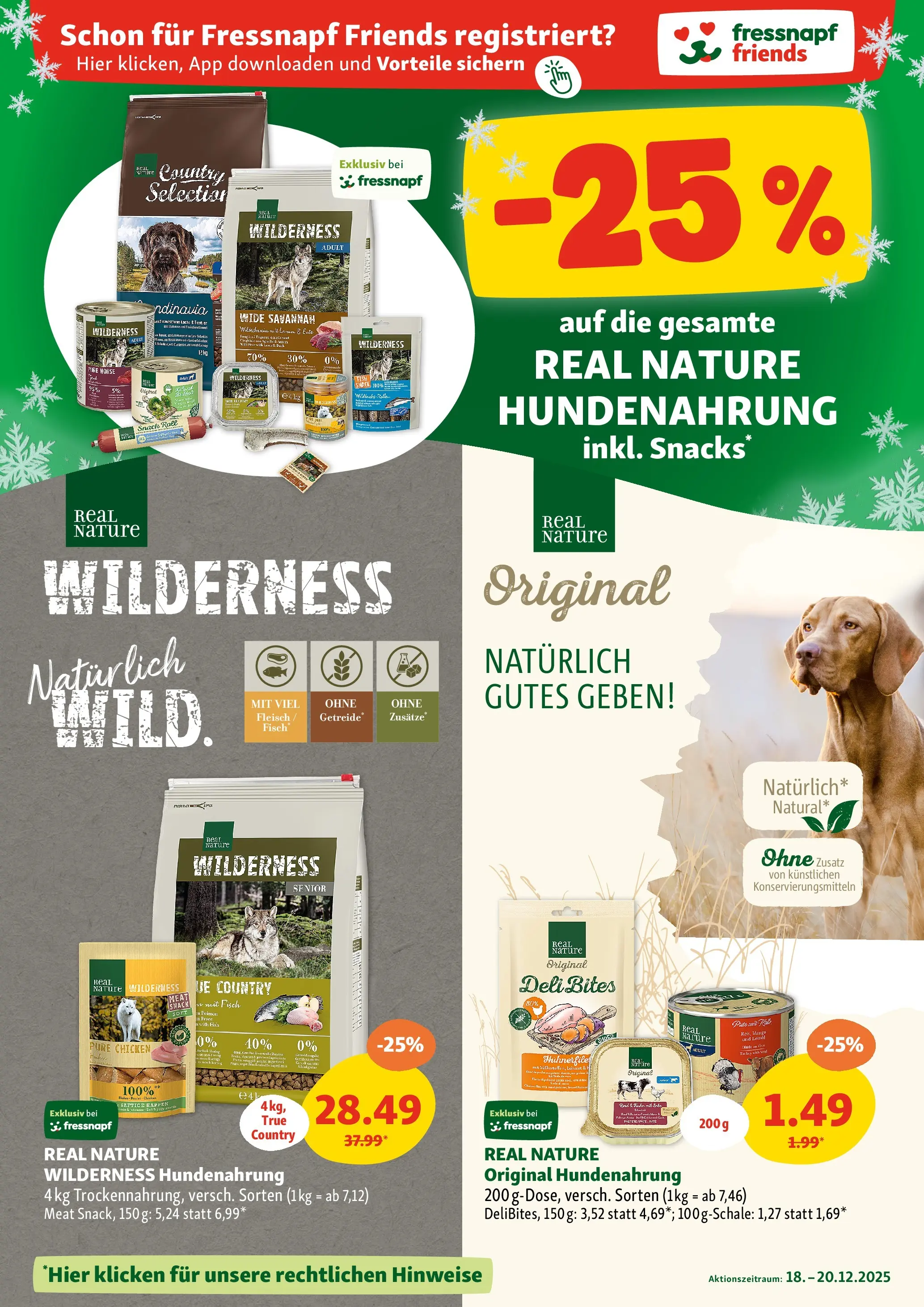 Fressnapf Flugblatt von 18.12.2025 - Aktuelle Angebote | Seite: 4 | Produkte: Getreide, Mango, Fisch