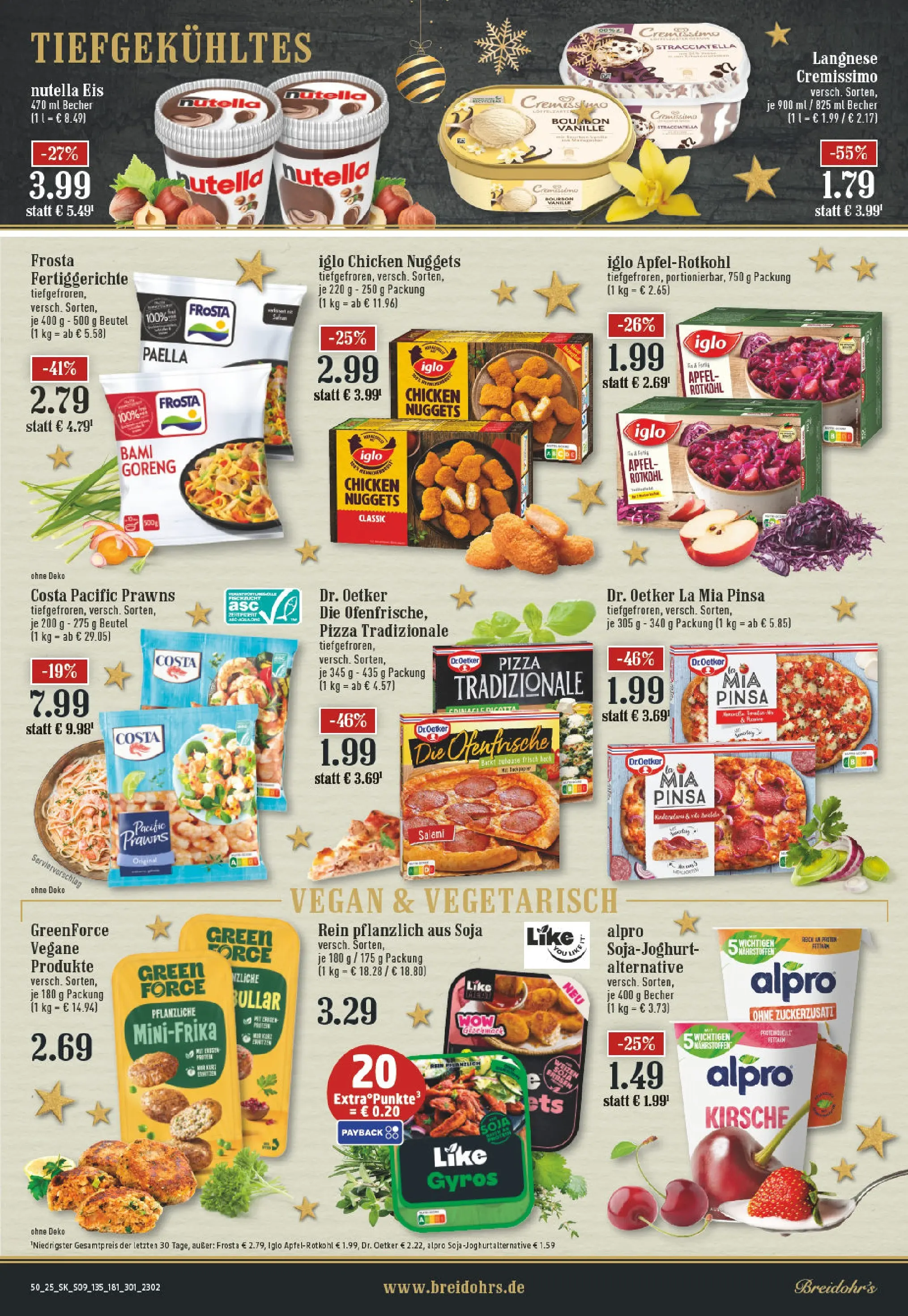 Edeka prospekt Bergisch Gladbach	 (ab 07.12.2025) » Angebote Online | Seite: 9 | Produkte: Rotkohl, Ofenfrische, Pizza, Bourbon