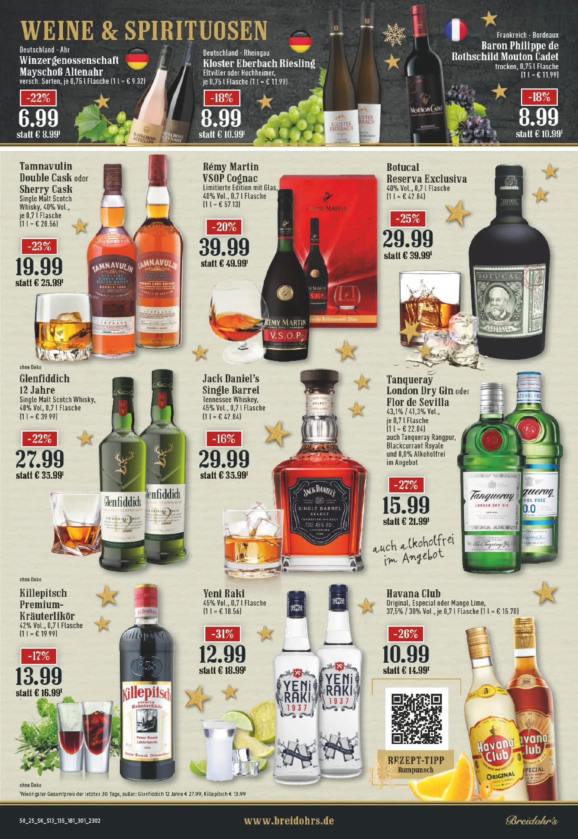 Edeka prospekt Bergisch Gladbach	 (ab 07.12.2025) » Angebote Online | Seite: 13 | Produkte: Havana club, Rum, Mango, Whiskey