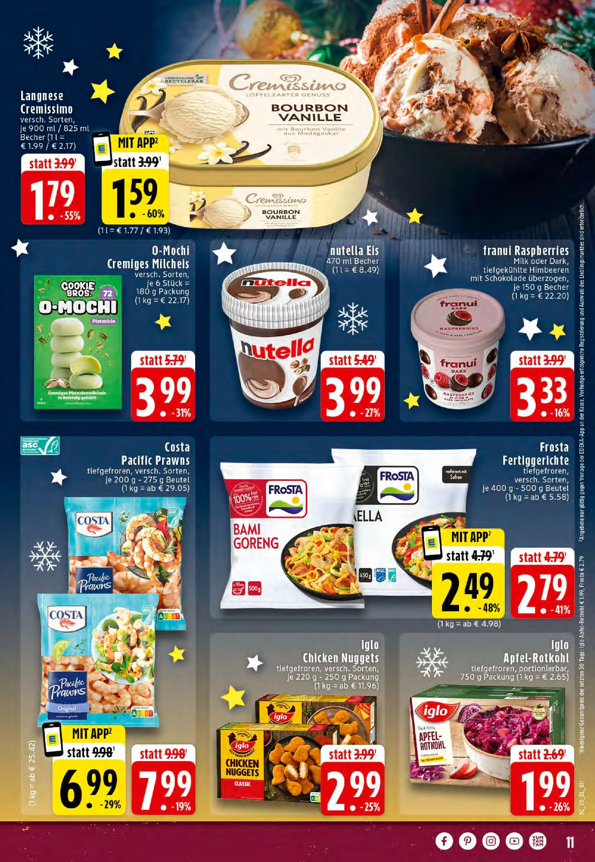 Edeka prospekt Reken-Bahnhof	 (ab 07.12.2025) » Angebote Online | Seite: 11