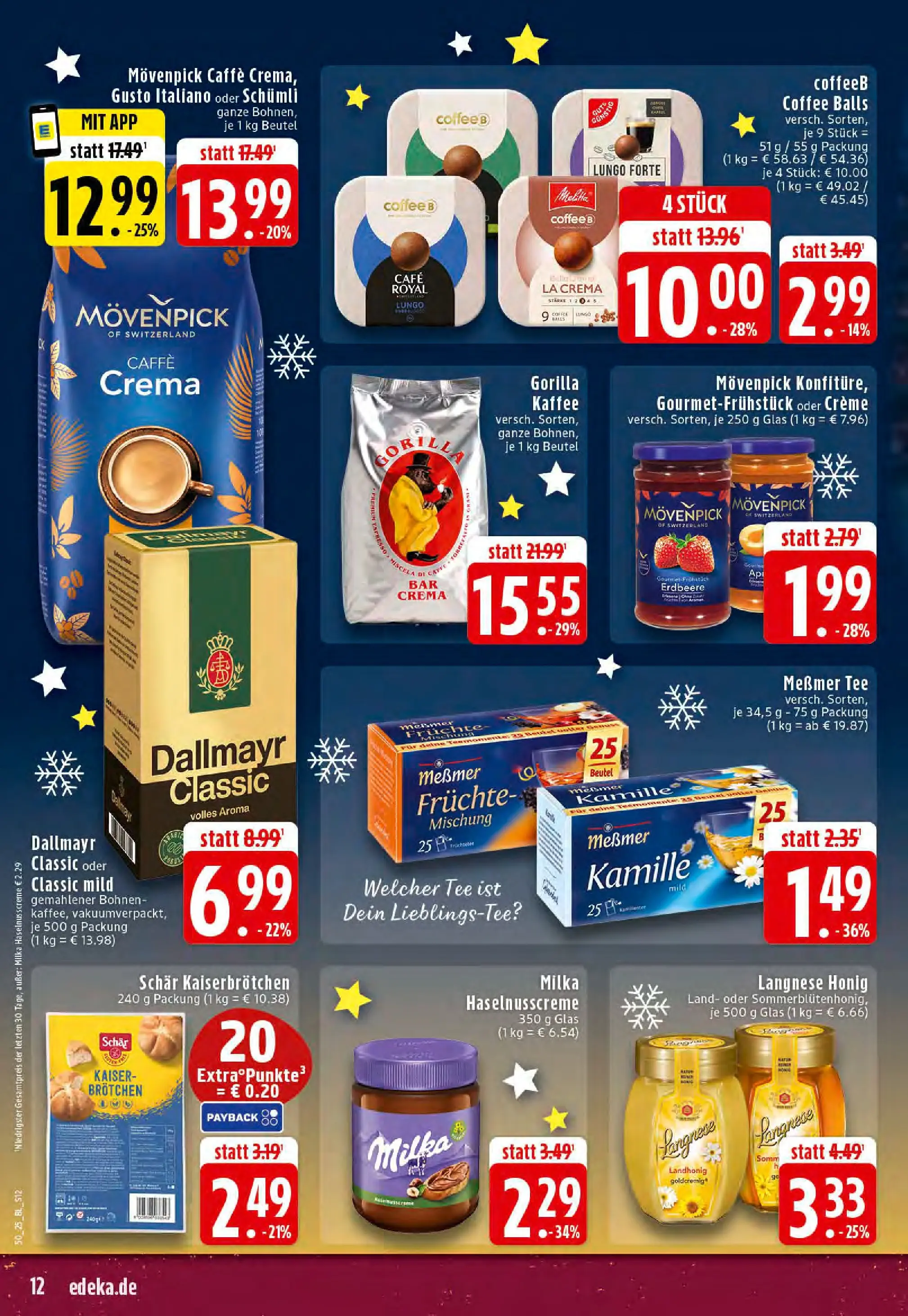 Edeka prospekt Reken-Bahnhof	 (ab 07.12.2025) » Angebote Online | Seite: 12