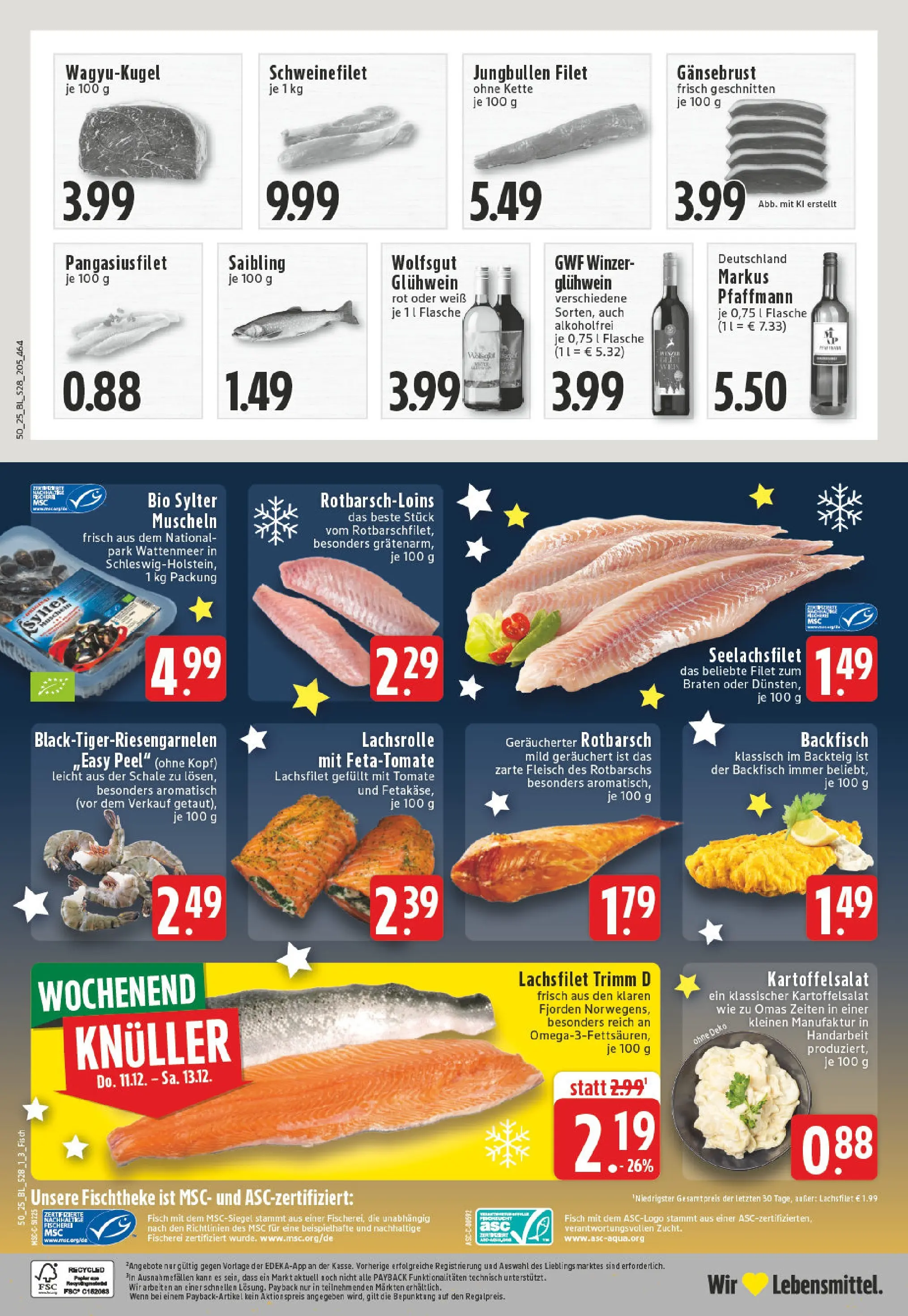Edeka prospekt Königswinter-Stieldorf	 (ab 07.12.2025) » Angebote Online | Seite: 30 | Produkte: Feta, Schweinefilet, Fisch, Fleisch