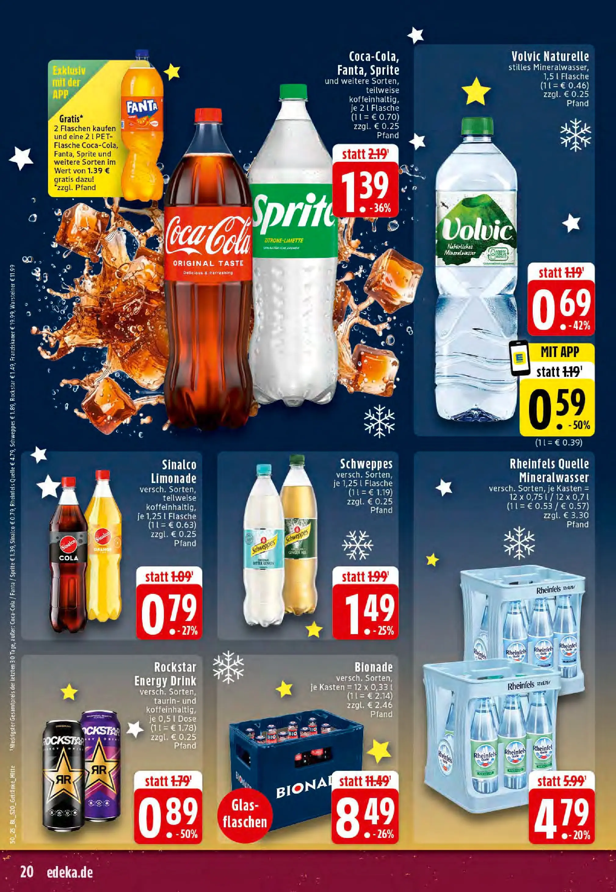 Edeka prospekt Reken-Bahnhof	 (ab 07.12.2025) » Angebote Online | Seite: 20