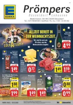 Edeka prospekt Düsseldorf	 ab 08.12.2025 gültig