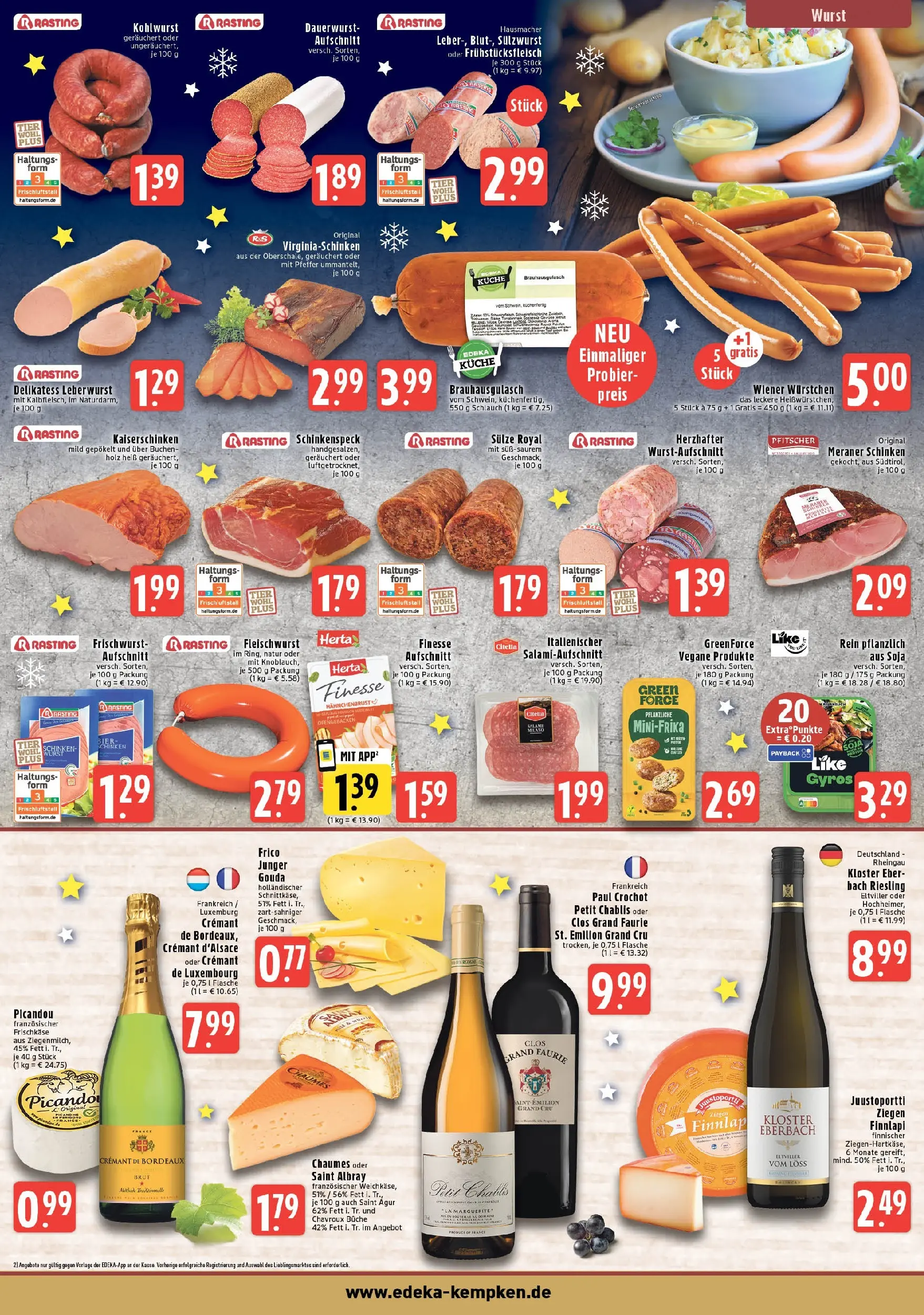 Edeka prospekt Krefeld	 (ab 07.12.2025) » Angebote Online | Seite: 3 | Produkte: Bier, Gyros, Herta finesse, Hahnchenbrust