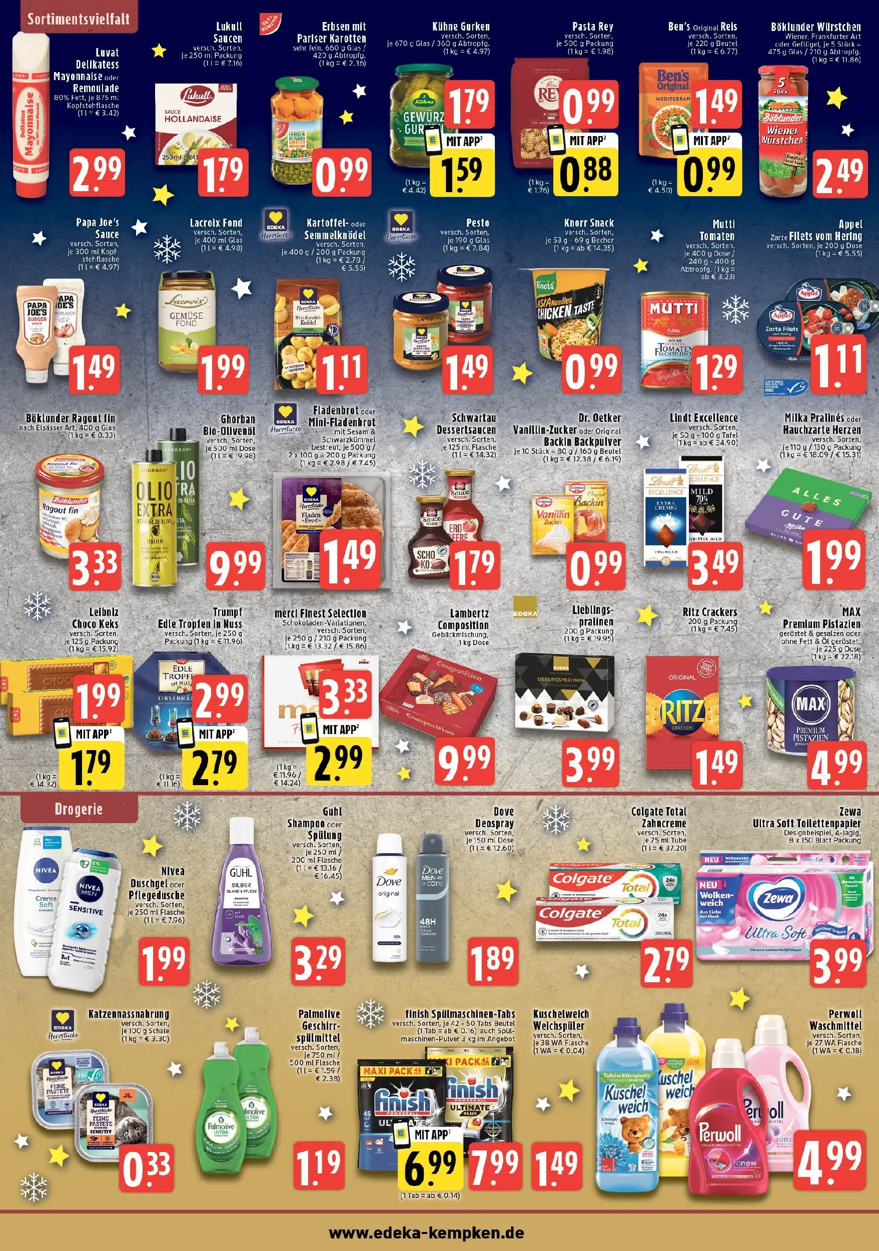 Edeka prospekt Krefeld	 (ab 07.12.2025) » Angebote Online | Seite: 6 | Produkte: Merci, Öl, Tomaten, Zucker