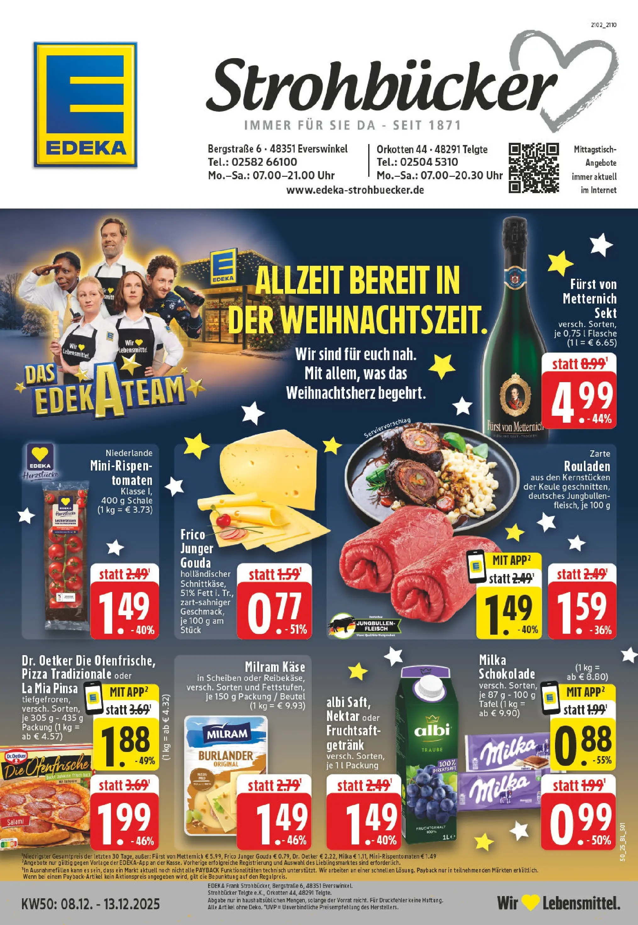 Edeka prospekt Everswinkel	 (ab 07.12.2025) » Angebote Online | Seite: 1