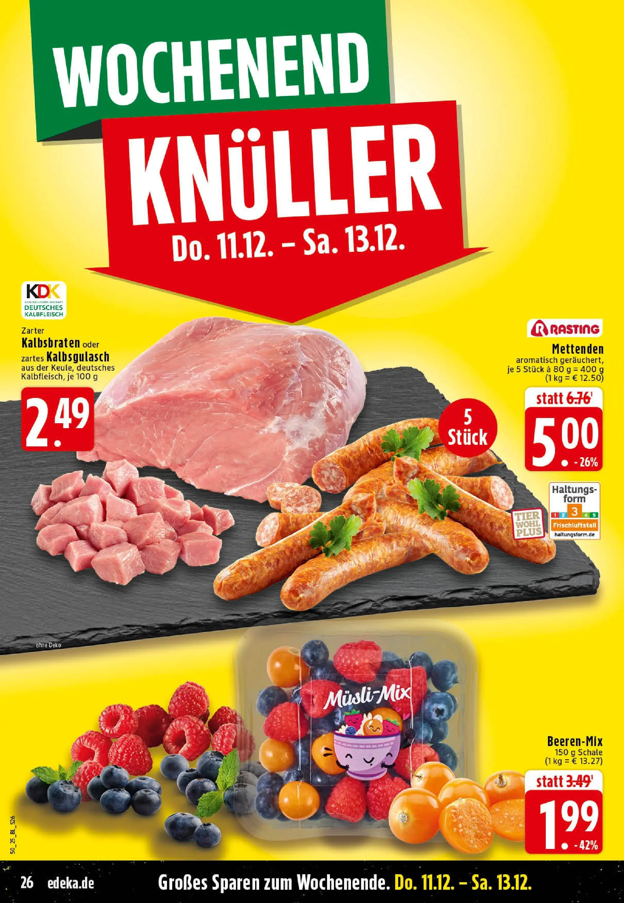 Edeka prospekt Hörstel-Riesenbeck	 (ab 07.12.2025) » Angebote Online | Seite: 26