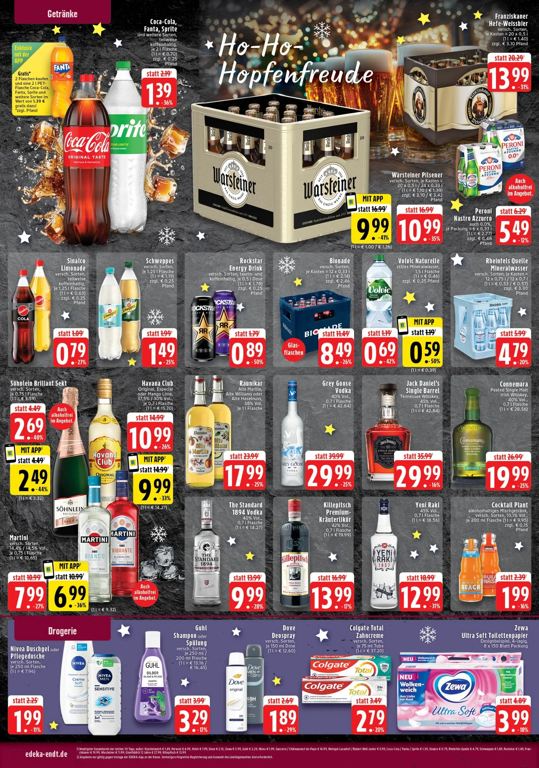 Edeka prospekt Wegberg	 (ab 07.12.2025) » Angebote Online | Seite: 8 | Produkte: Sekt, Perwoll, Spülung, Rheinfels quelle