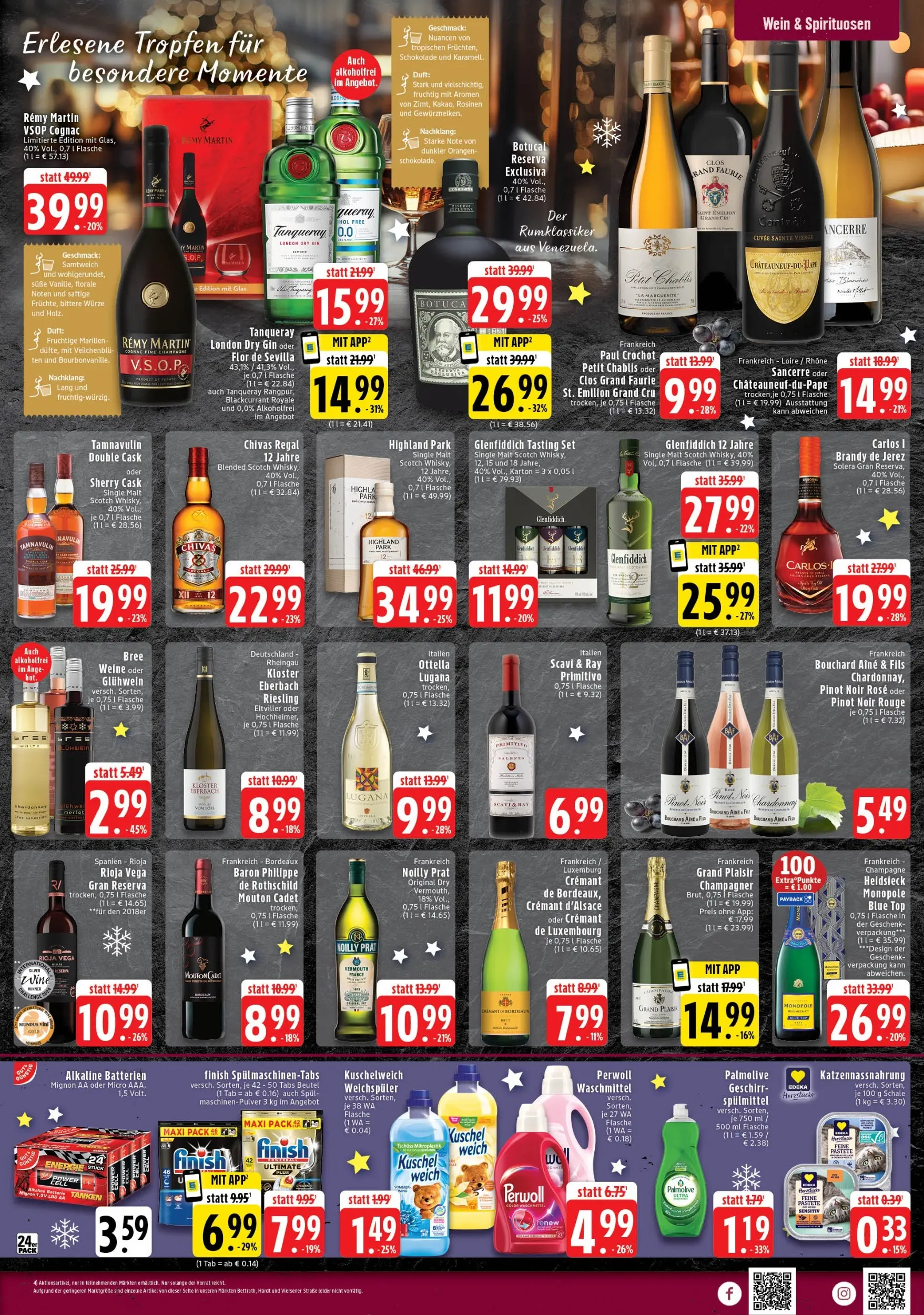 Edeka prospekt Wegberg	 (ab 07.12.2025) » Angebote Online | Seite: 9 | Produkte: Duft, Perwoll, Finish, Gin