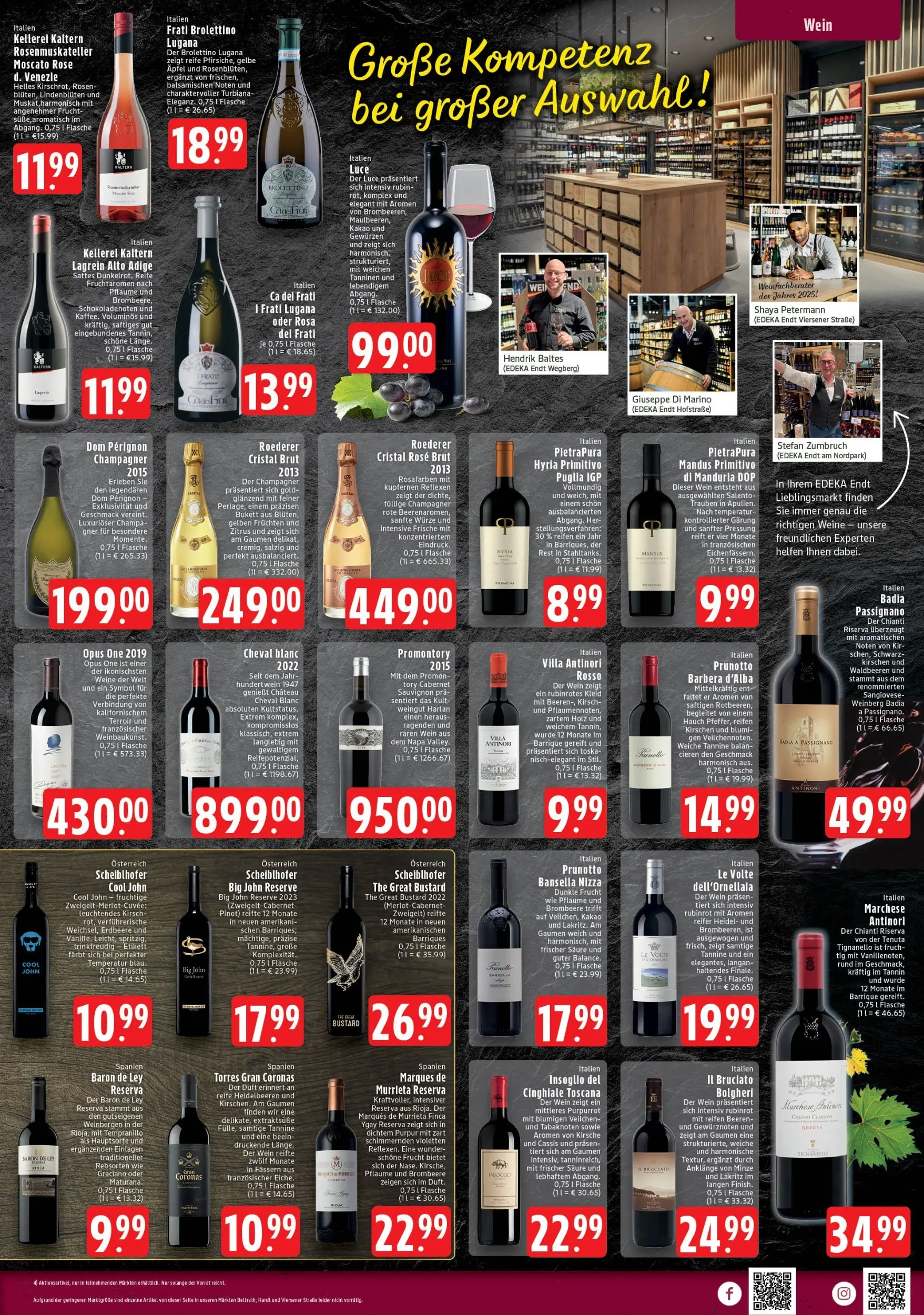 Edeka prospekt Wegberg	 (ab 07.12.2025) » Angebote Online | Seite: 11 | Produkte: Trauben, Kirschen, Wein, Kleid