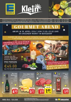 Edeka prospekt Wesseling-Berzdorf	 ab 07.12.2025 gültig