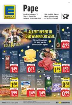 Edeka prospekt Unna ab 07.12.2025 gültig Edeka prospekt Unna ab 07.12.2025 gültig
