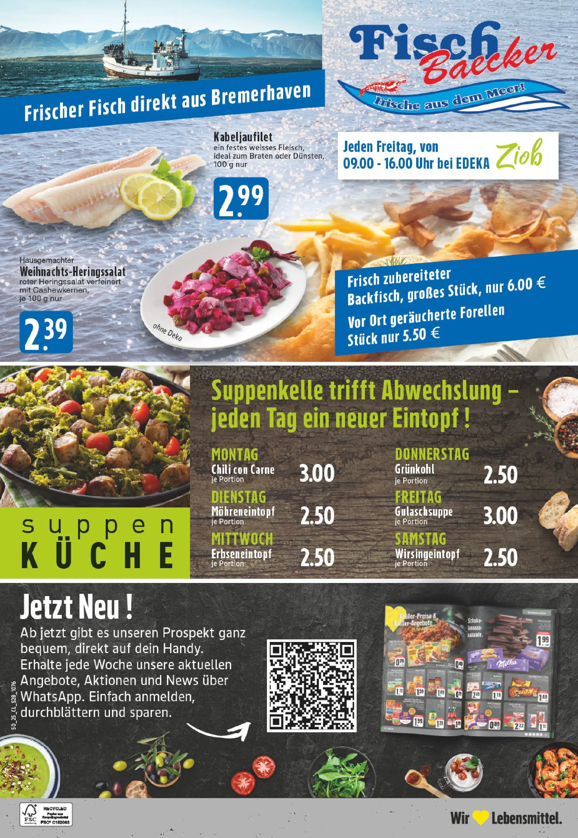 Edeka prospekt Herne-Sodingen	 (ab 07.12.2025) » Angebote Online | Seite: 30 | Produkte: Küche, Fisch, Chili, Uhr