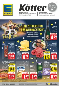 Edeka prospekt Neunkirchen - Seelscheid	 ab 07.12.2025 gültig