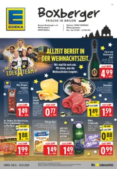 Edeka prospekt Brilon	 ab 07.12.2025 gültig