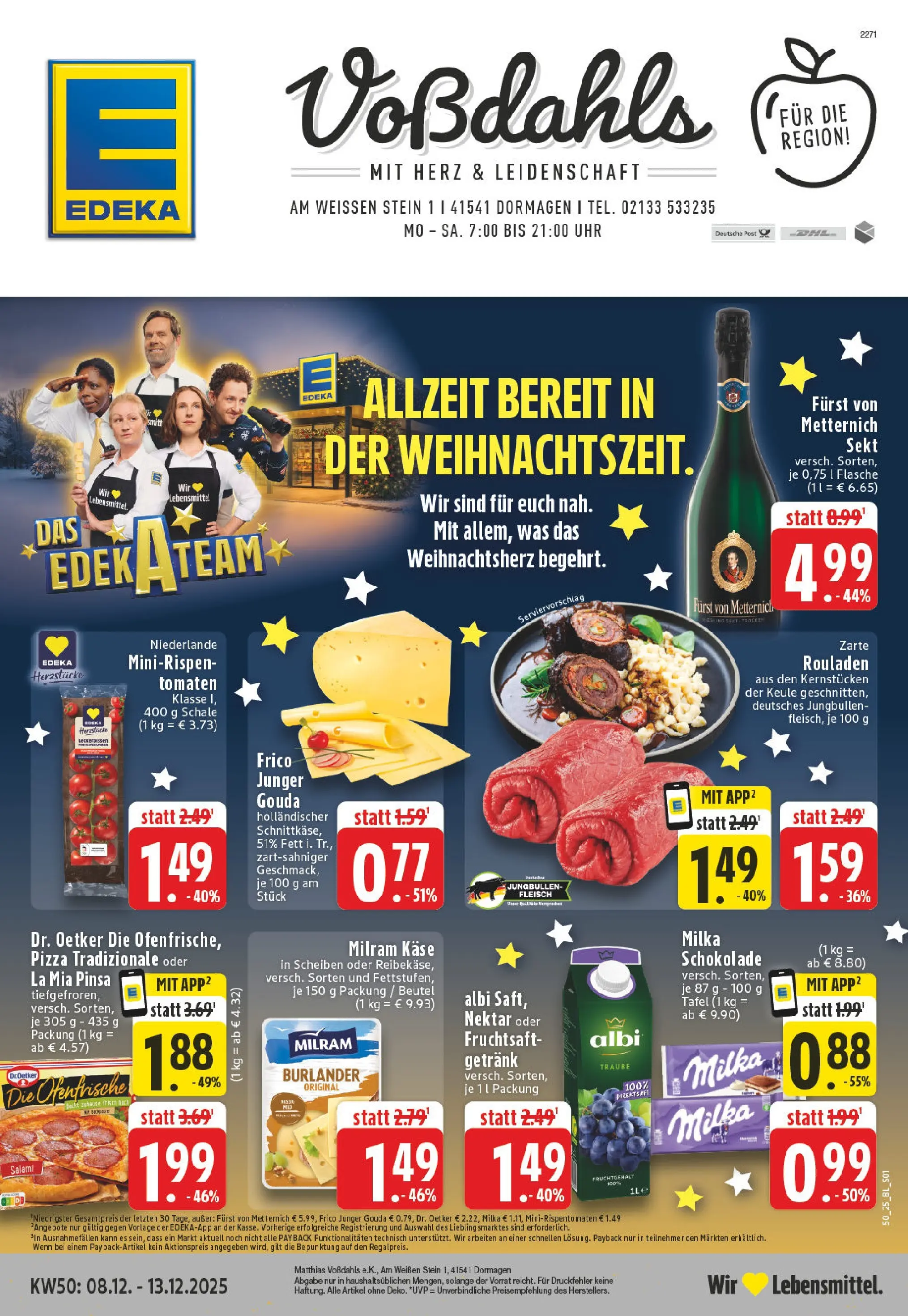 Edeka prospekt Dormagen	 (ab 07.12.2025) » Angebote Online | Seite: 1