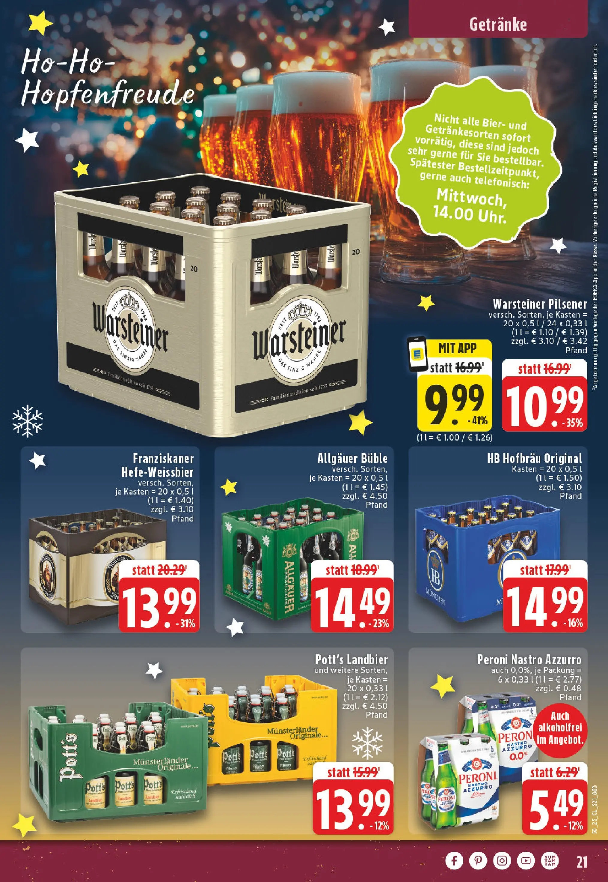 Edeka prospekt Erkelenz	 (ab 07.12.2025) » Angebote Online | Seite: 21