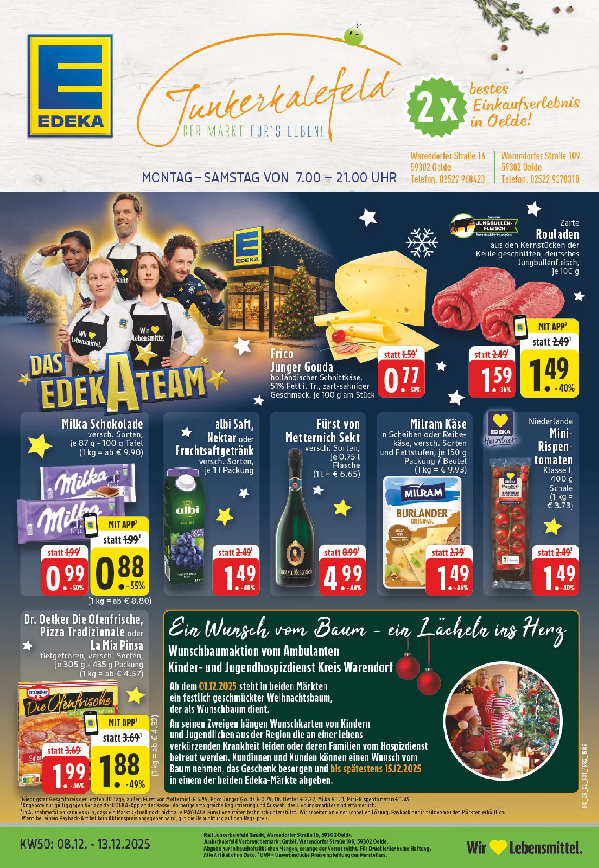 Edeka prospekt Oelde	 (ab 07.12.2025) » Angebote Online | Seite: 1