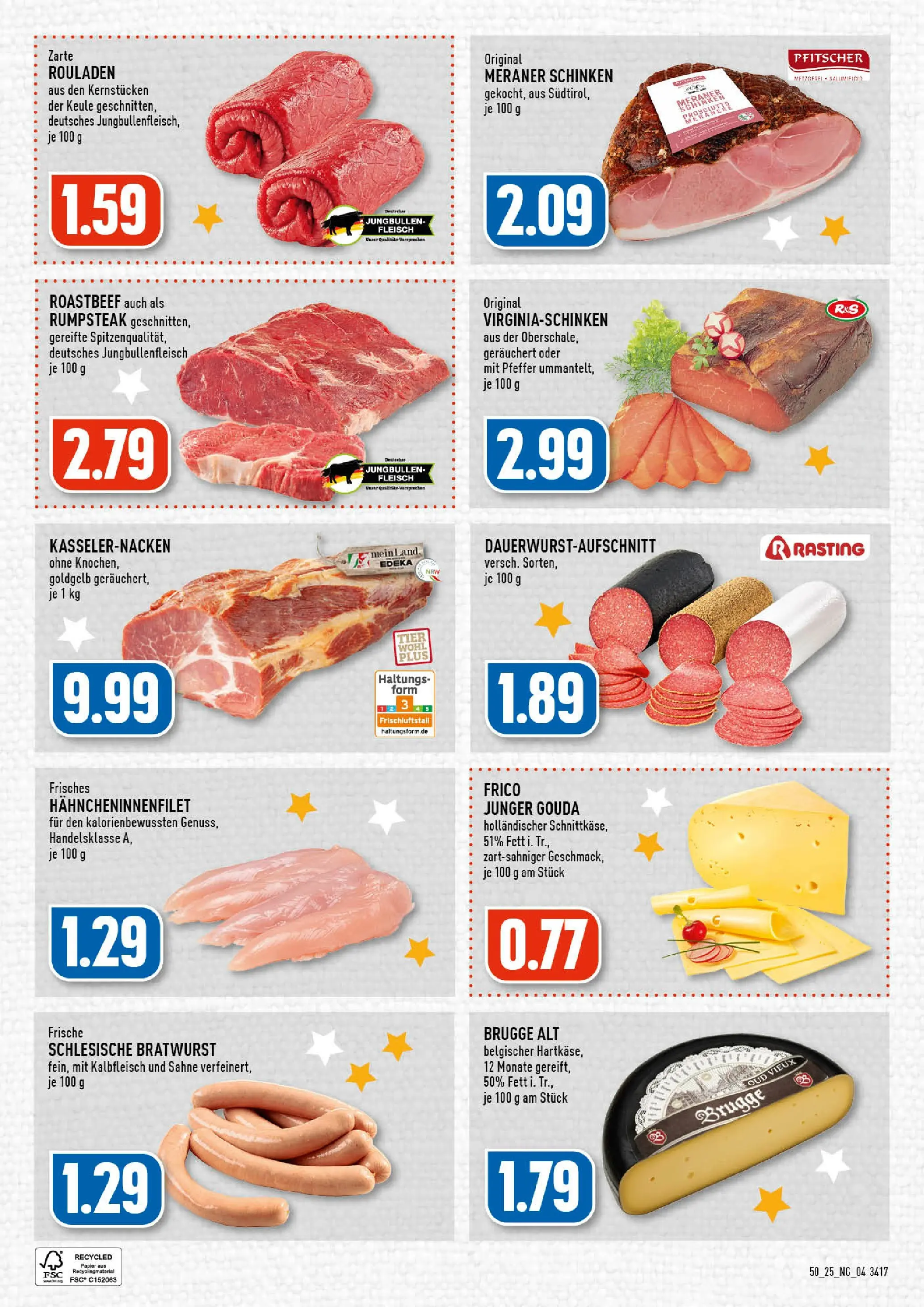 Edeka prospekt Wermelskirchen	 (ab 07.12.2025) » Angebote Online | Seite: 4 | Produkte: Rumpsteak, Pfeffer, Schinken, Sahne