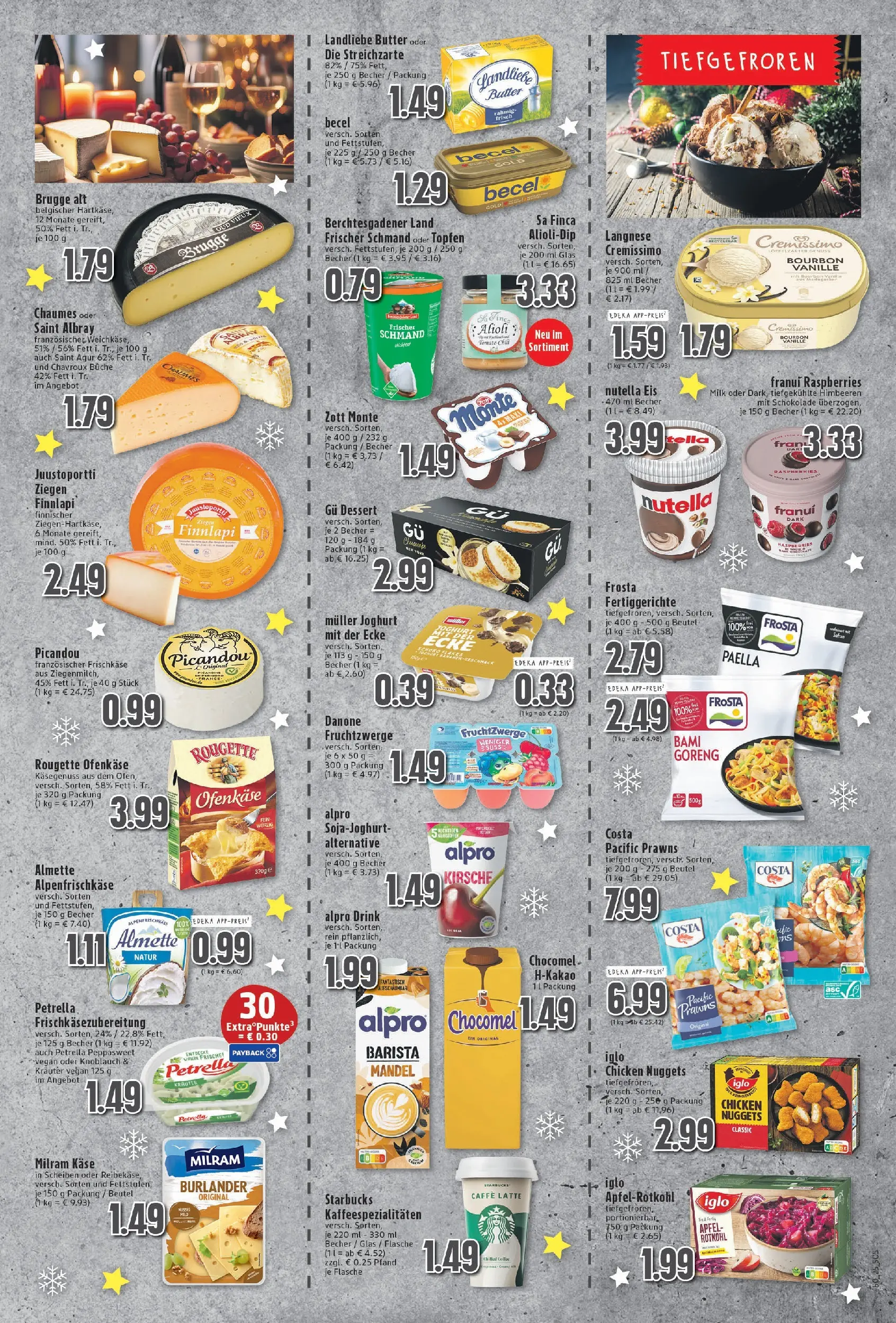 Edeka prospekt Neukirchen-Vluyn	 (ab 07.12.2025) » Angebote Online | Seite: 5 | Produkte: Becel, Starbucks, Apple, Eis