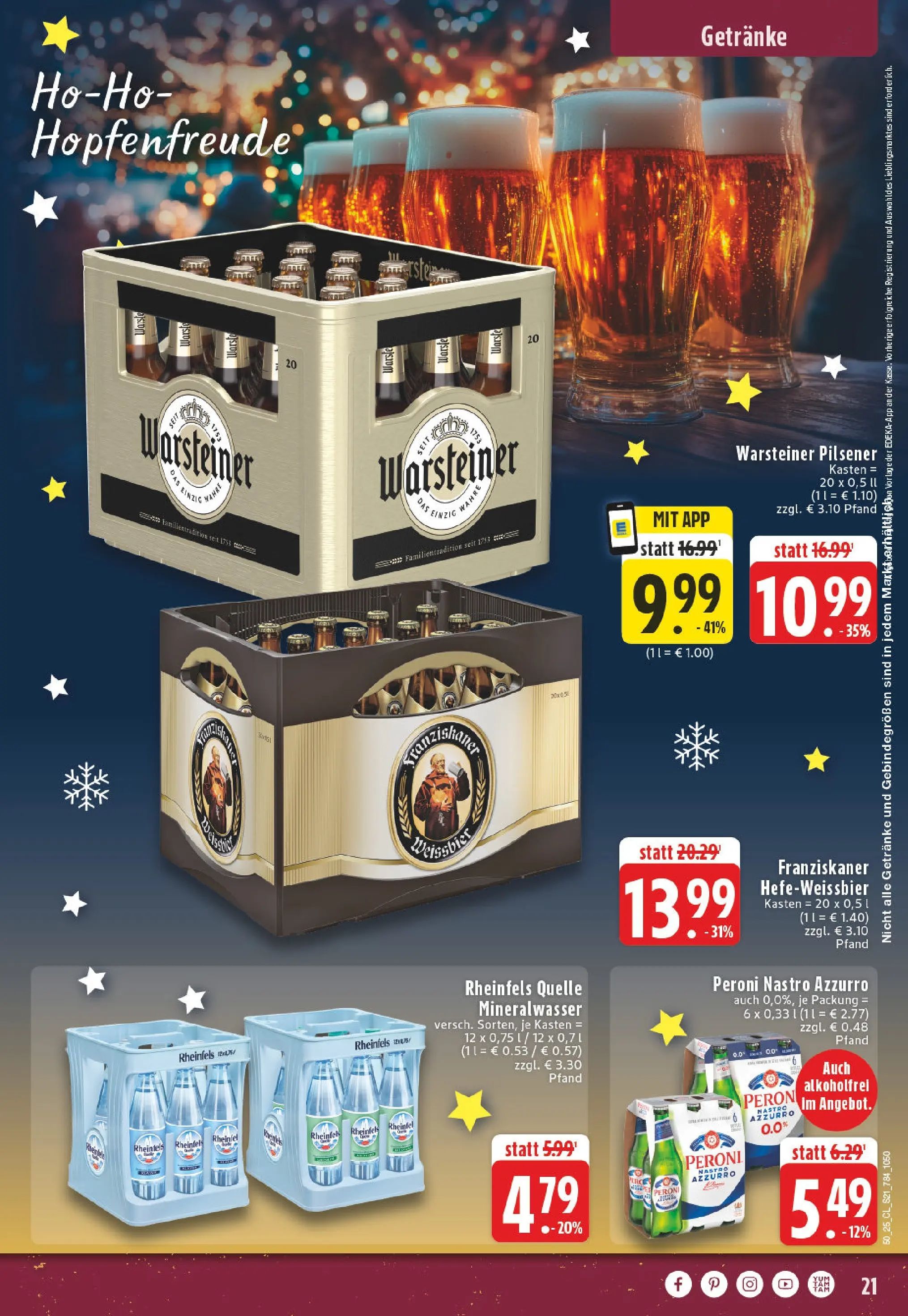 Edeka prospekt Alsdorf	 (ab 07.12.2025) » Angebote Online | Seite: 21