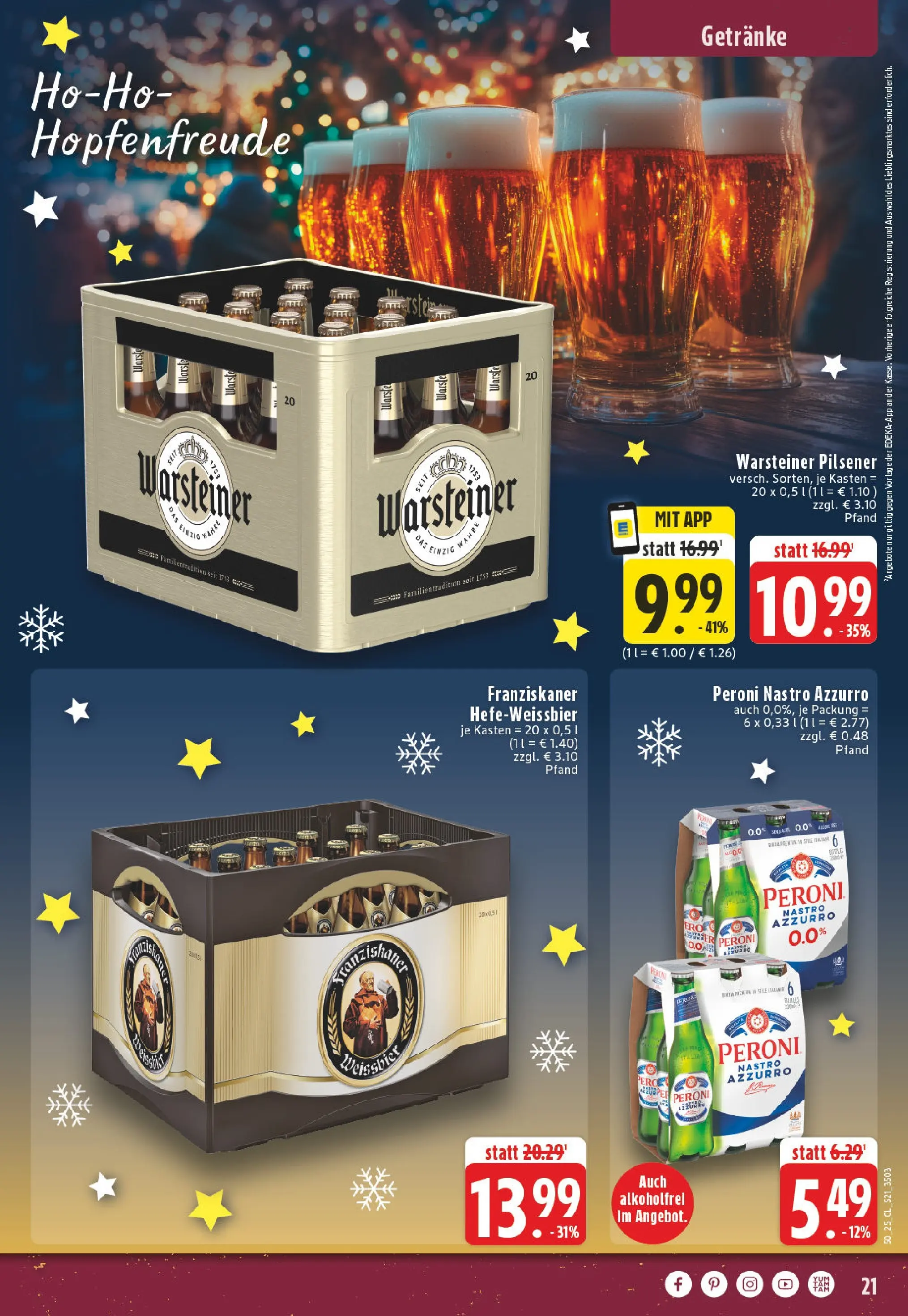 Edeka prospekt Meerbusch	 (ab 07.12.2025) » Angebote Online | Seite: 21