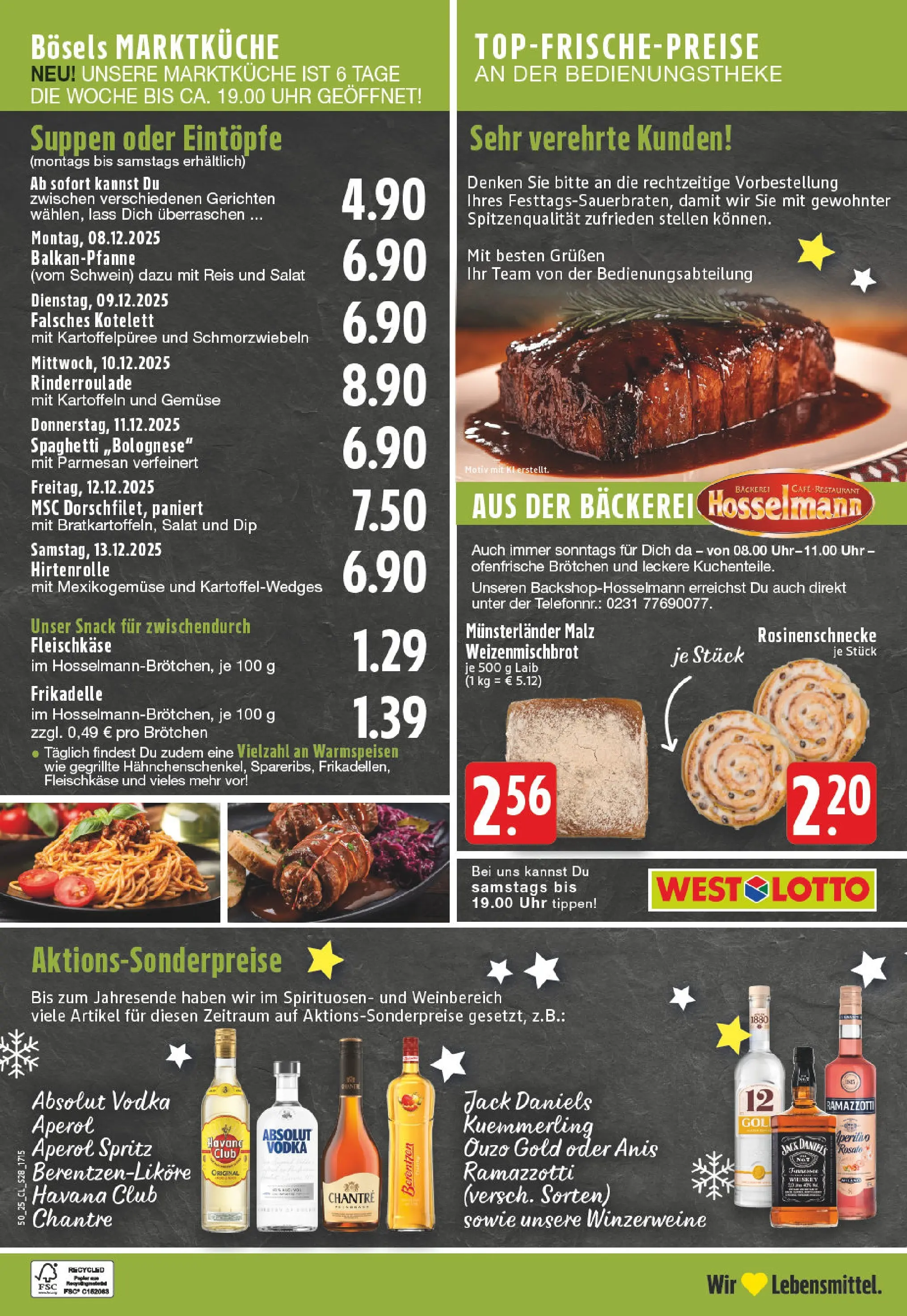 Edeka prospekt Lünen-Brambauer	 (ab 07.12.2025) » Angebote Online | Seite: 30 | Produkte: Rum, Kartoffeln, Chantré, Reis