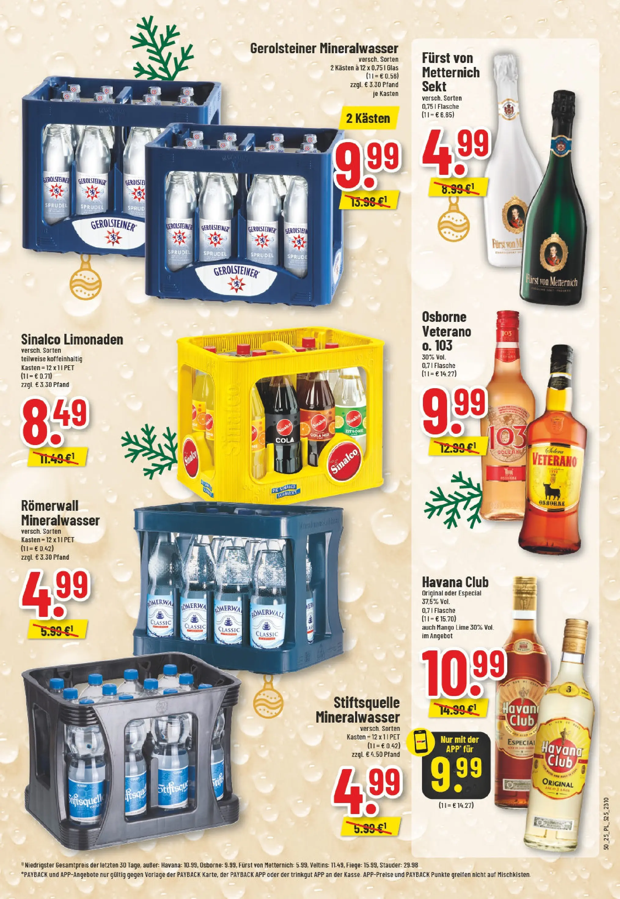 Edeka prospekt Goch	 (ab 07.12.2025) » Angebote Online | Seite: 25 | Produkte: Cola, Rum, Mango, Veltins