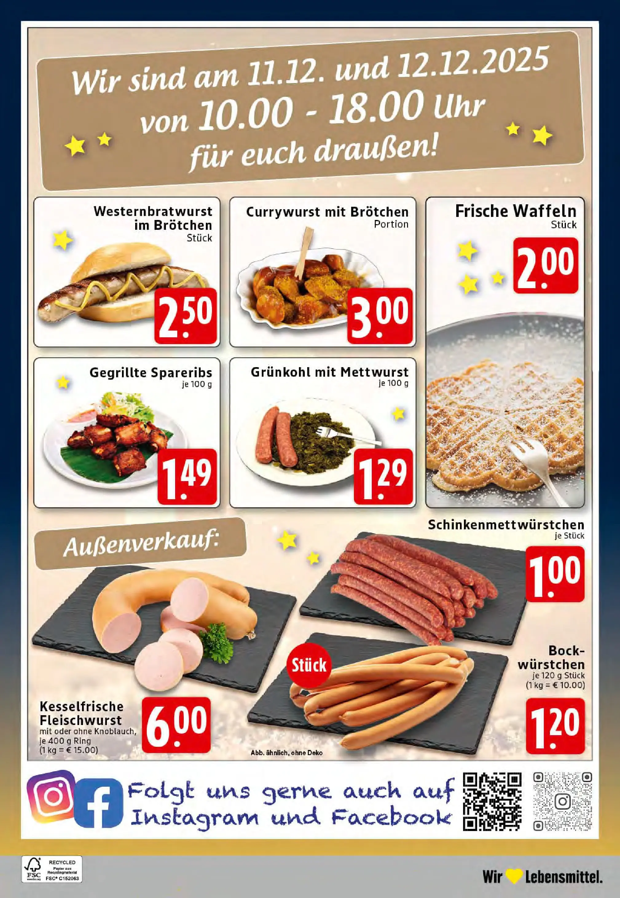 Edeka prospekt Dortmund-Eving	 (ab 07.12.2025) » Angebote Online | Seite: 28 | Produkte: Waffeln, Uhr