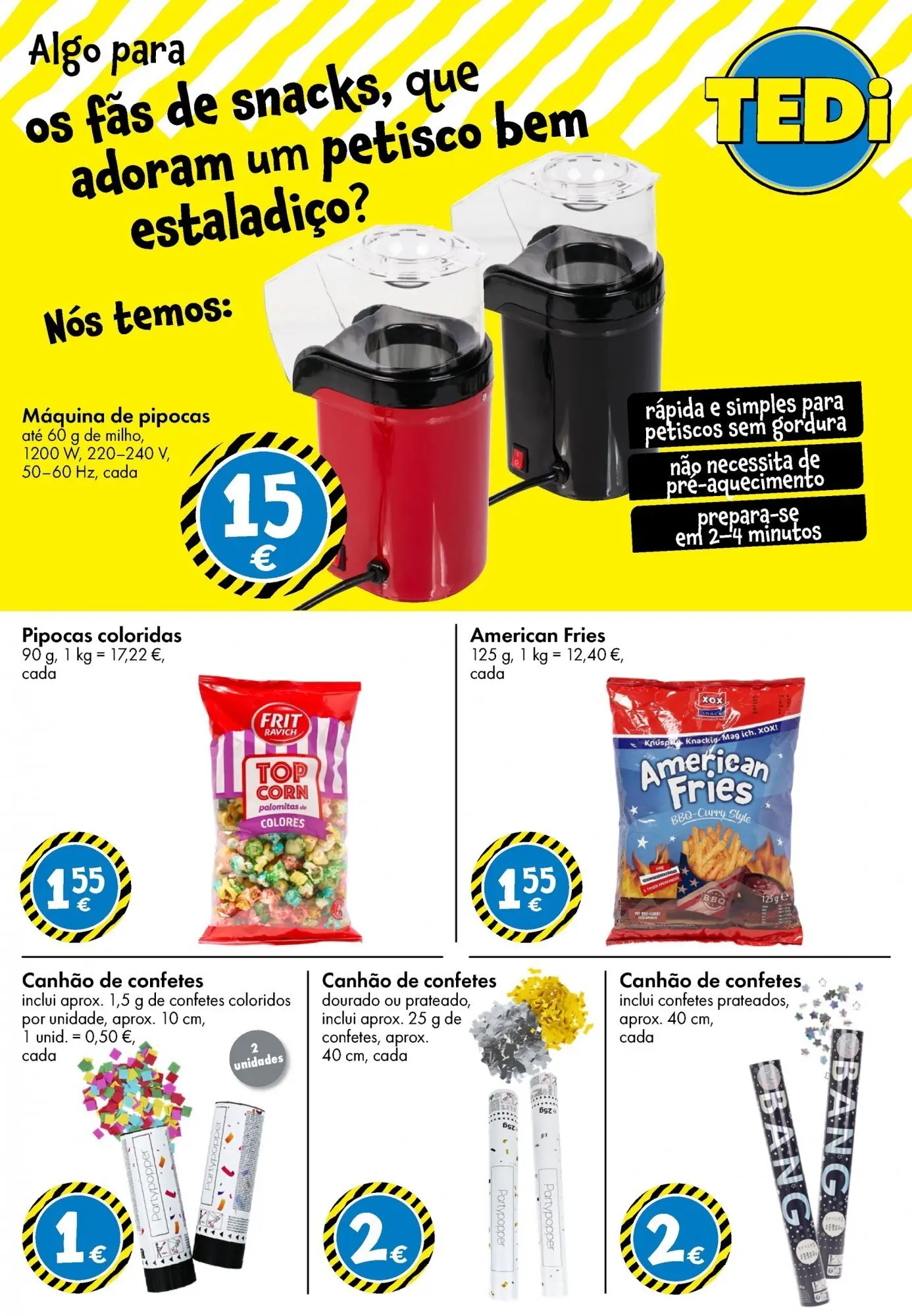 TEDi - Folheto de TEDi até 13.12.2025 » de 05/12/2025 - 13/12/2025 | Página: 5 | Produtos: Pipocas