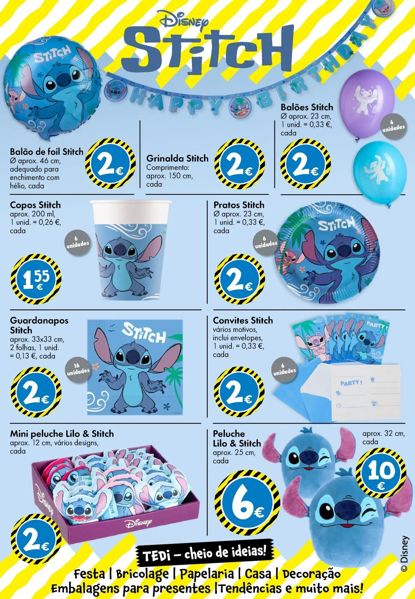 TEDi - Folheto de TEDi até 13.12.2025 » de 05/12/2025 - 13/12/2025 | Página: 17 | Produtos: Copos, Pratos, Guardanapos