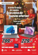 Media Markt El árbol se llena de regalos, i Y la cesta de nuevas ofertas! - hasta el 13.12.2025