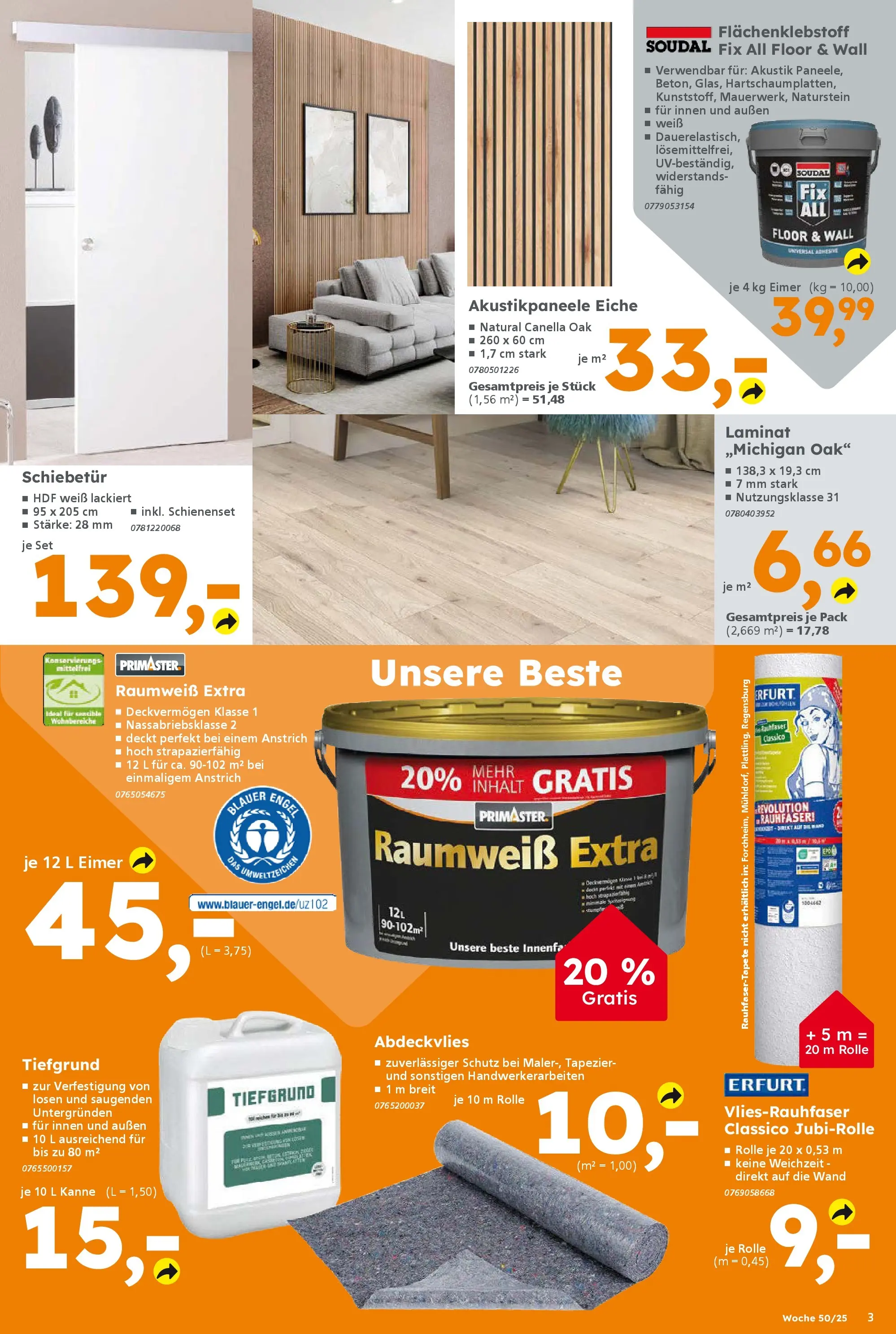 Globus Baumarkt prospekt Simmern	 (ab 07.12.2025) zum Blättern | Seite: 3