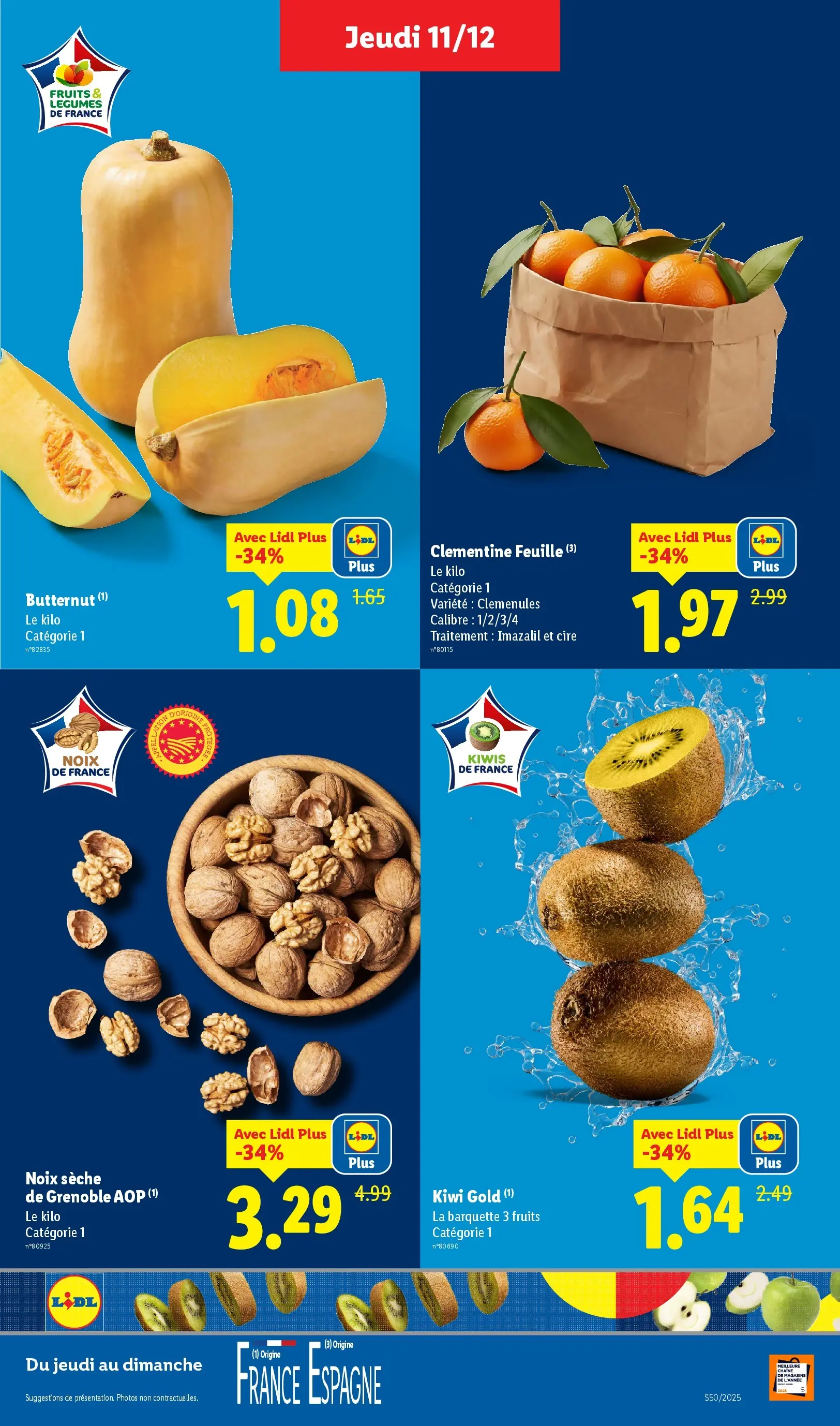 Catalogue LIDL du 10/12/2025 | Promo prospectus en ligne | Page: 3 Catalogue LIDL du 10/12/2025 | Promo prospectus en ligne | Page: 3