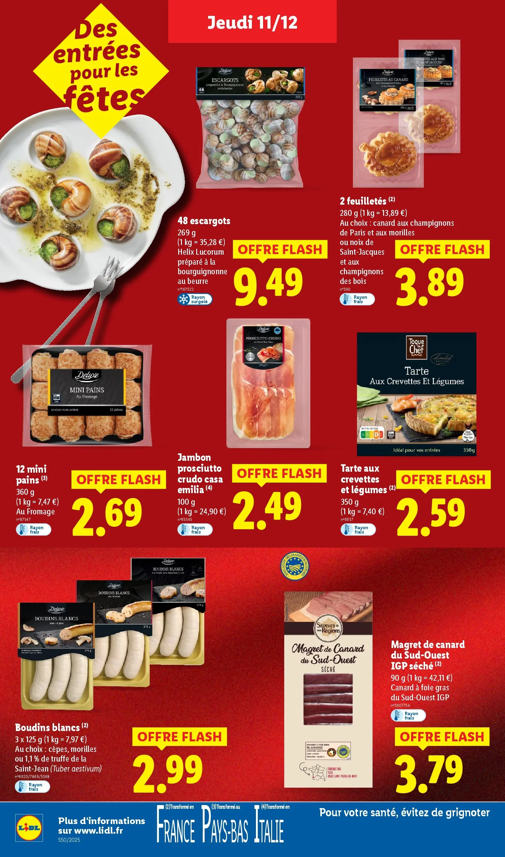 Catalogue LIDL du 10/12/2025 | Promo prospectus en ligne | Page: 32 Catalogue LIDL du 10/12/2025 | Promo prospectus en ligne | Page: 32