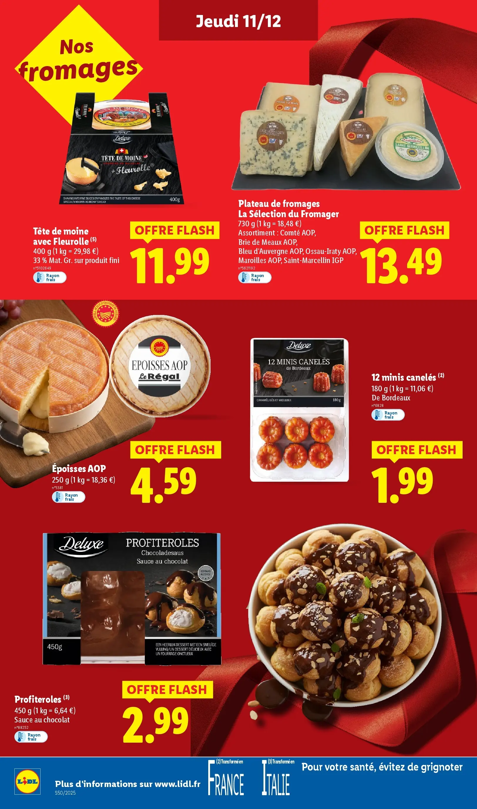 Catalogue LIDL du 10/12/2025 | Promo prospectus en ligne | Page: 34 Catalogue LIDL du 10/12/2025 | Promo prospectus en ligne | Page: 34